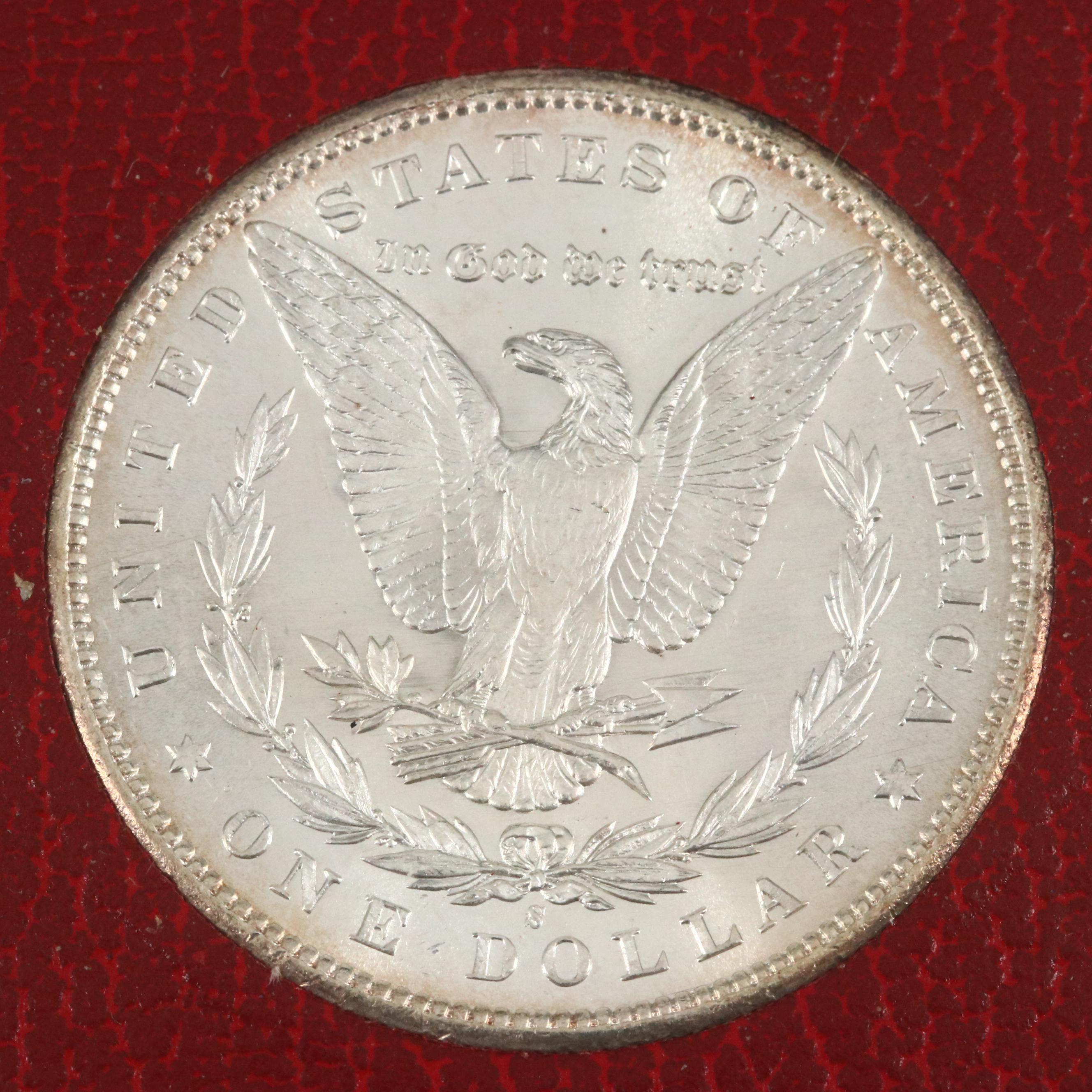 1898-S Redfield Hoard Morgan Silver Dollar