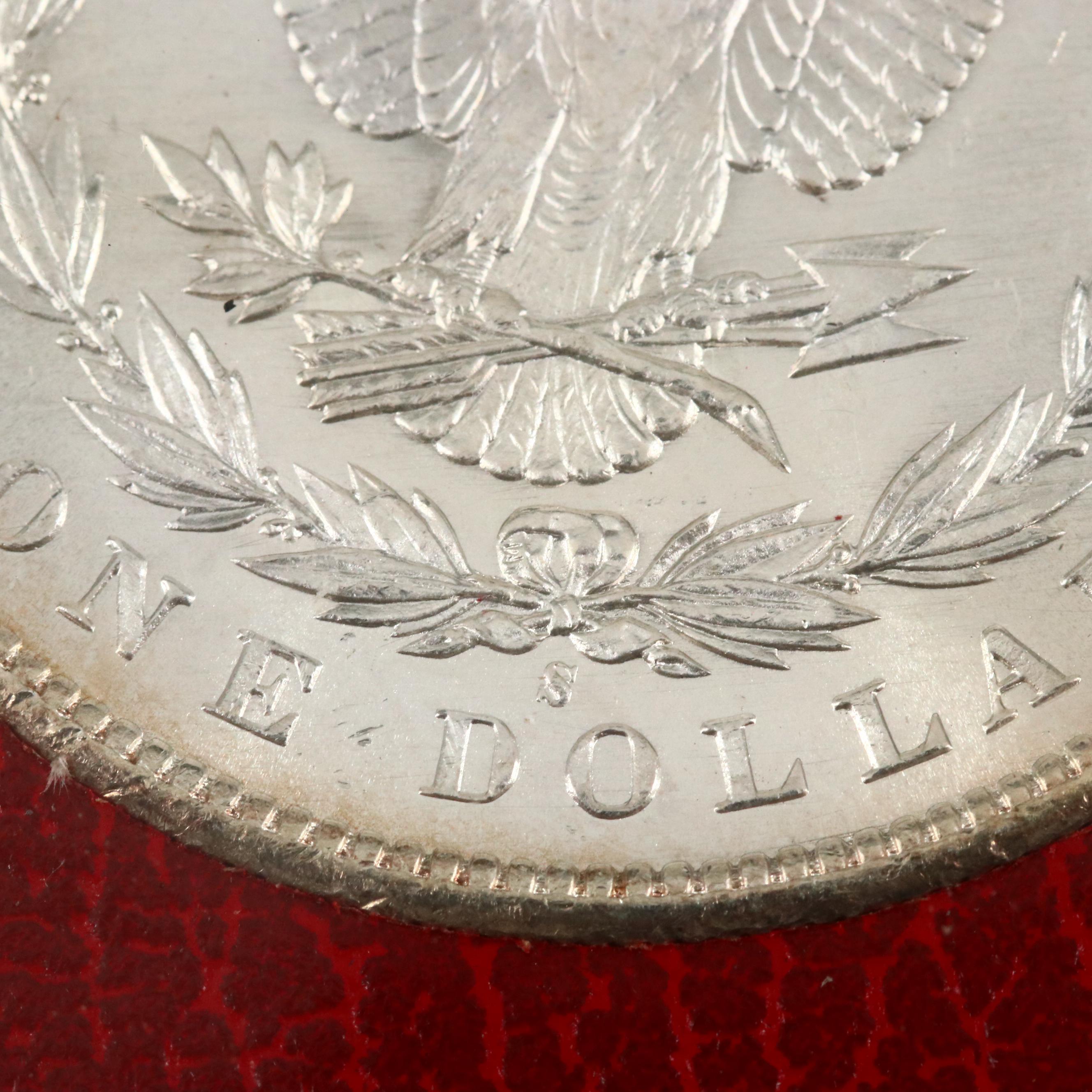 1898-S Redfield Hoard Morgan Silver Dollar