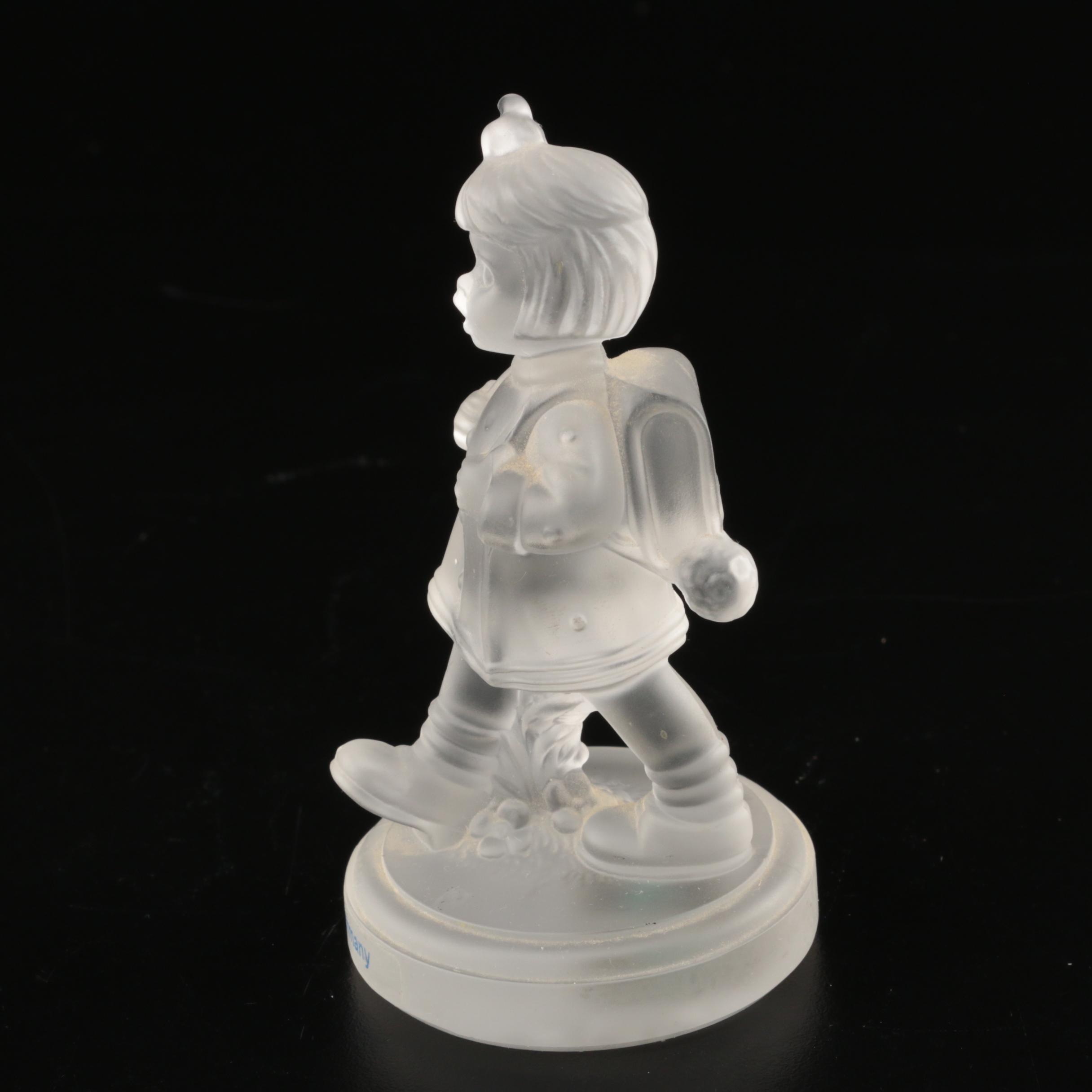 Fenton Hand-Painted Calendar Cat and Other Glass Figurines