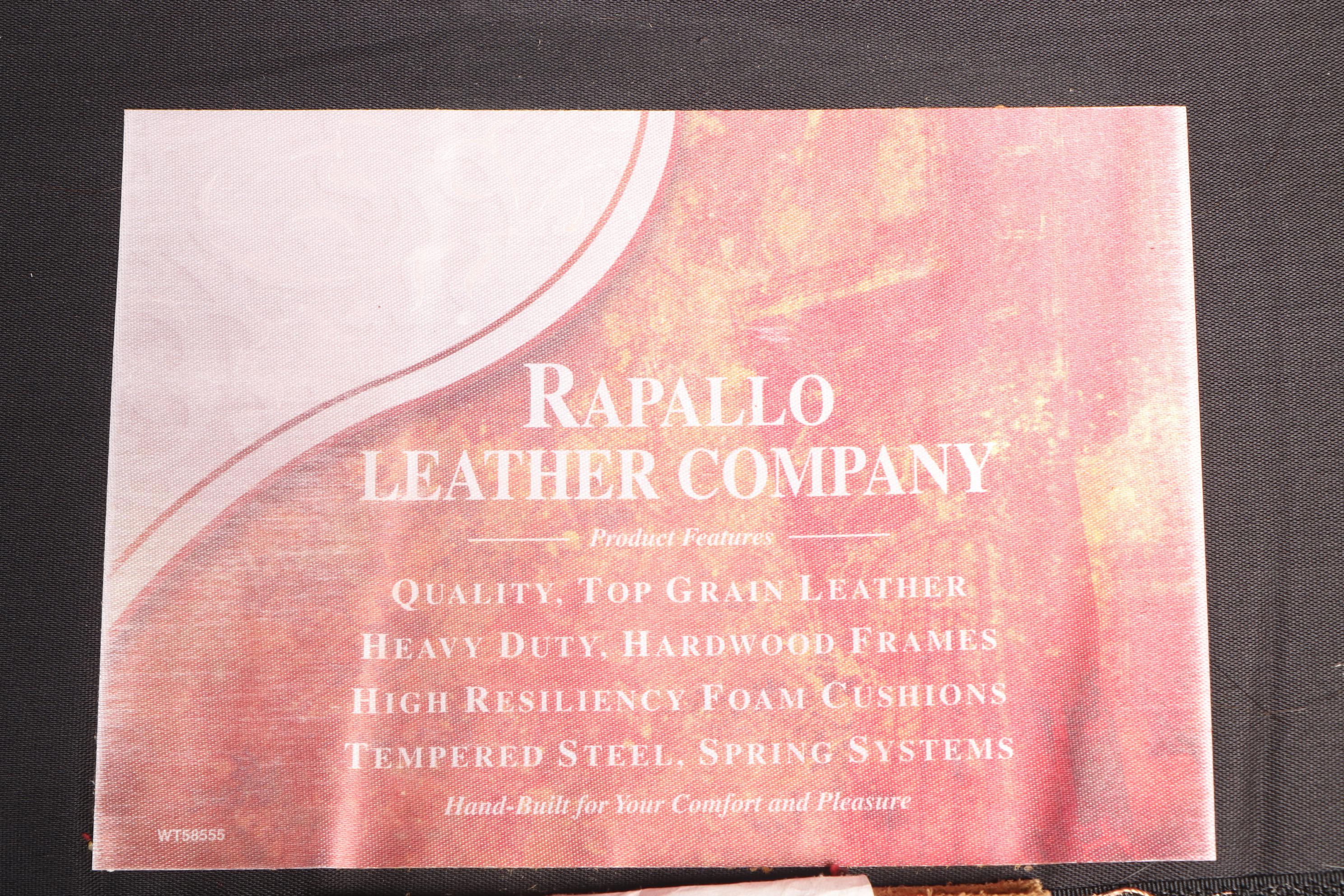 Rapallo Leather Company Loveseat Sofa