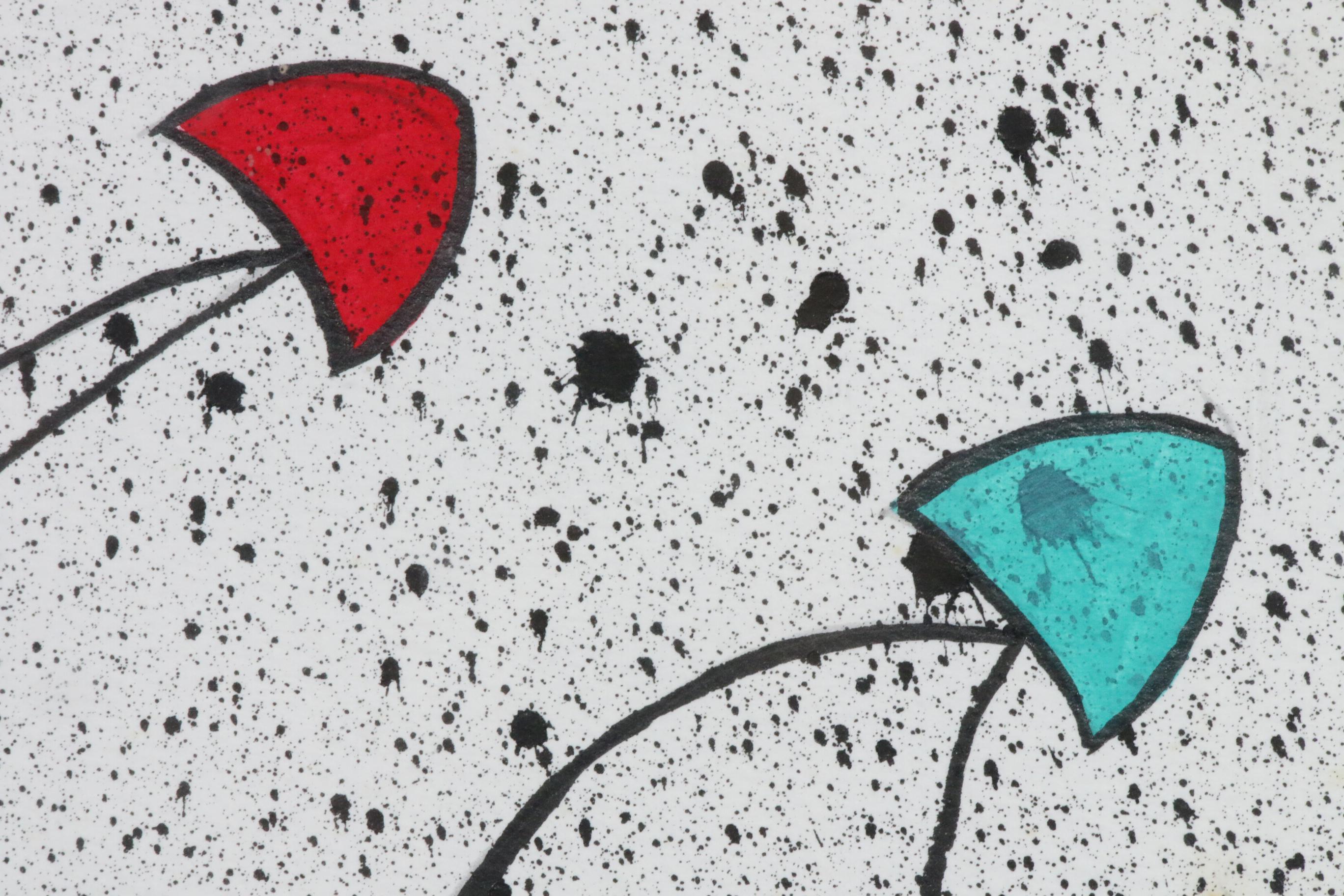 Michael Bandel Color Lithograph "Artist Sketchbook Series IV," Late 20th Century