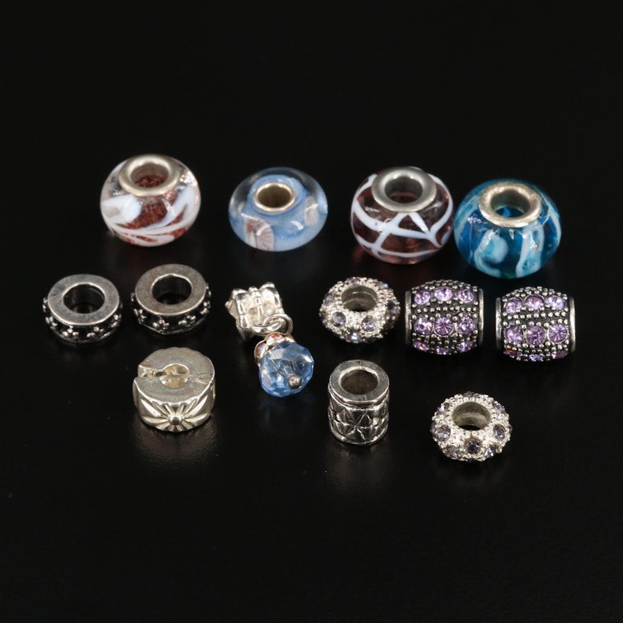 Colorful Selection of Glass Charms