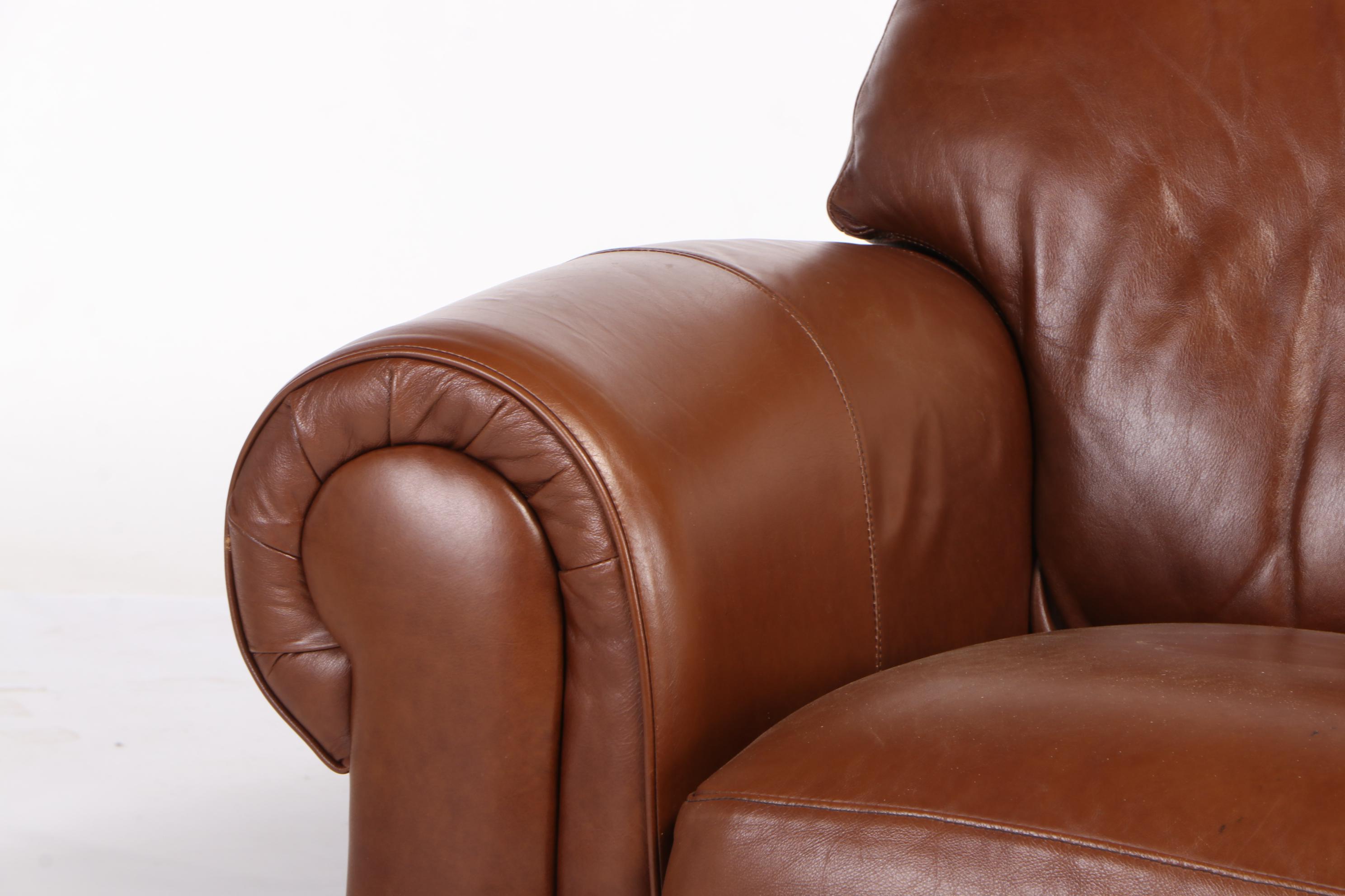 Rapallo Leather Company Sofa, 21st Century