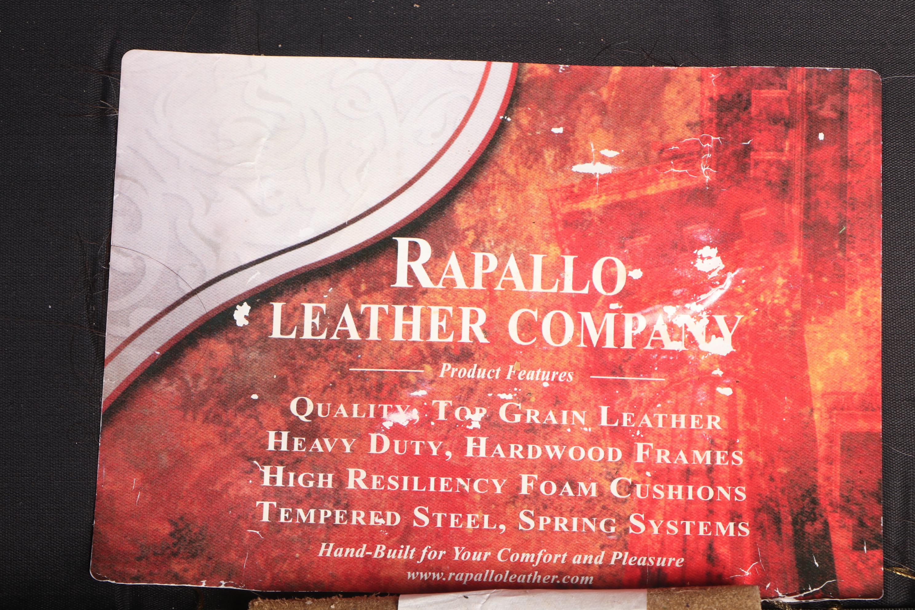 Rapallo Leather Company Sofa, 21st Century