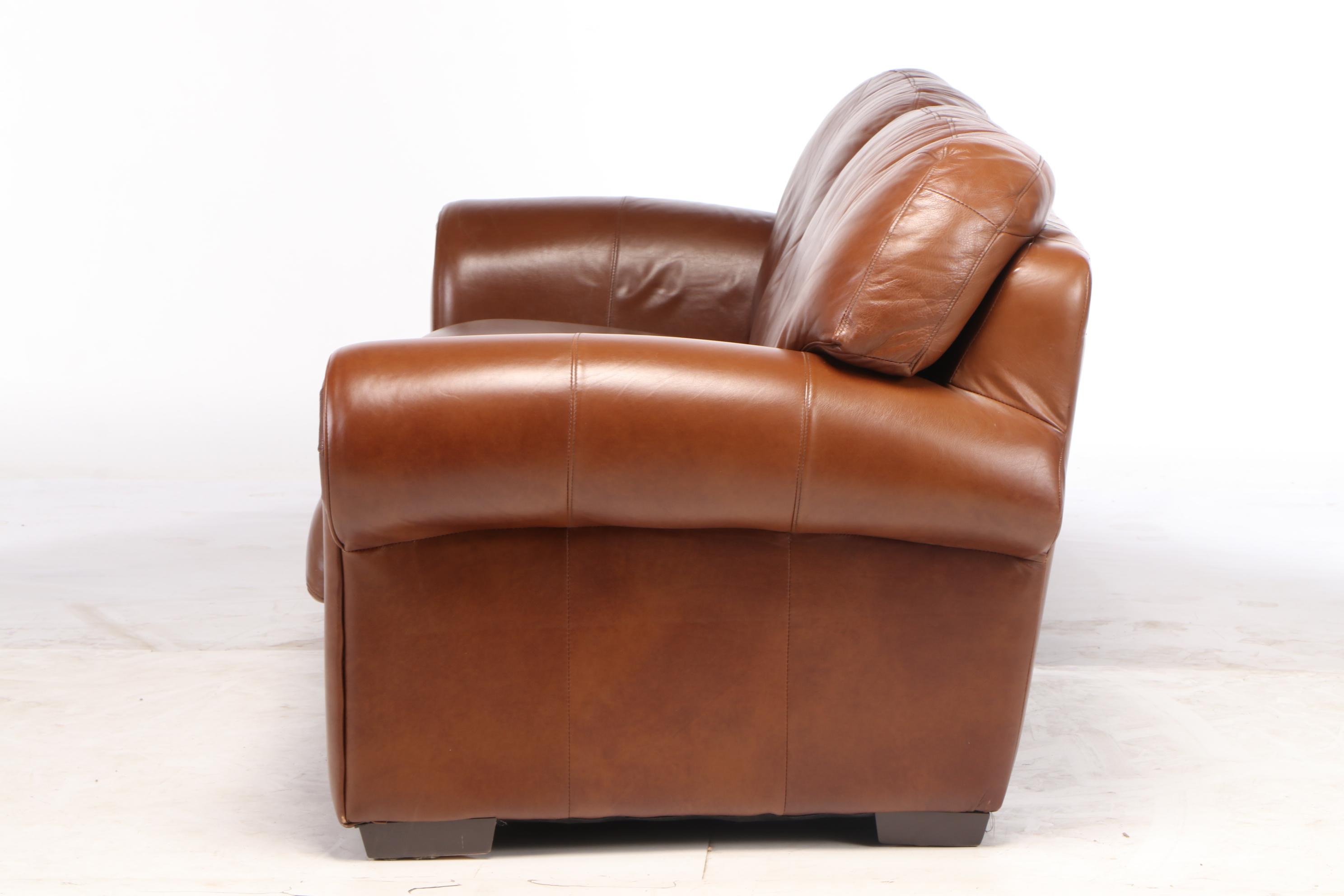 Rapallo Leather Company Sofa, 21st Century