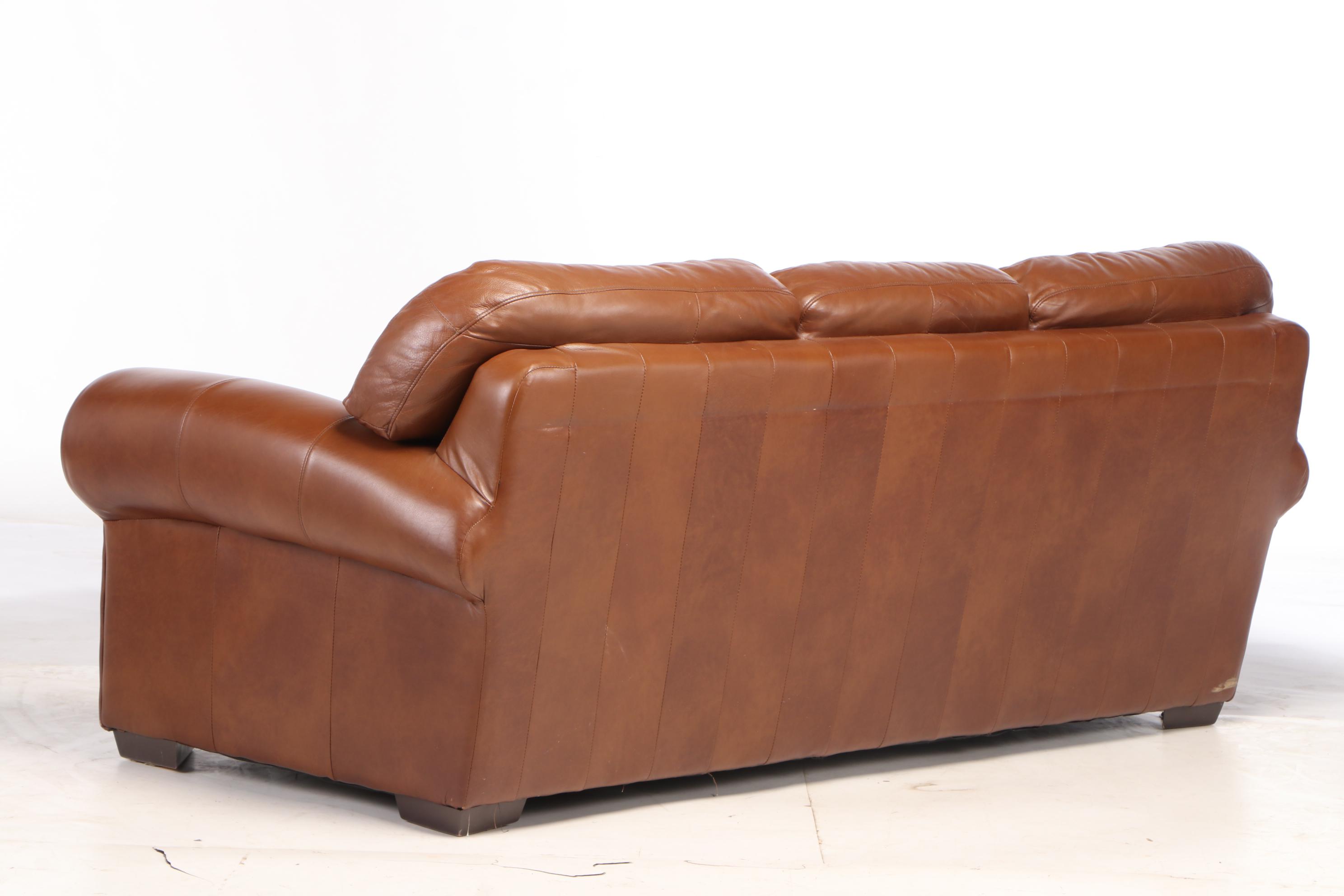 Rapallo Leather Company Sofa, 21st Century