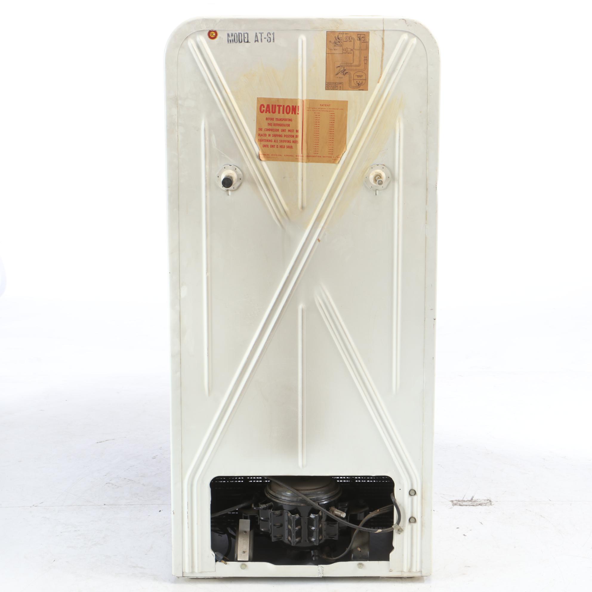 Vintage Frigidaire AT-61 Refrigerator, circa 1960