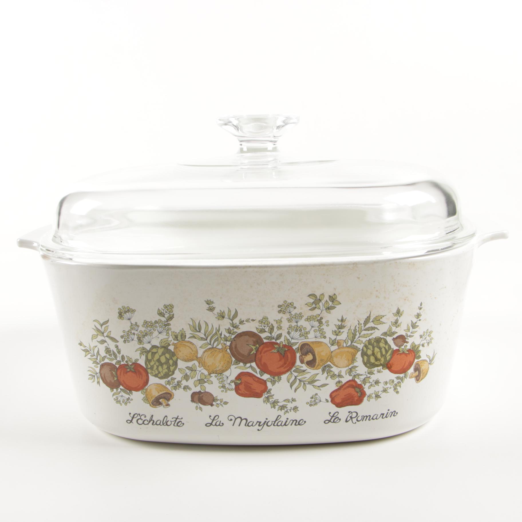 Vintage Corning Ware "Spice of Life" Baking Dishes