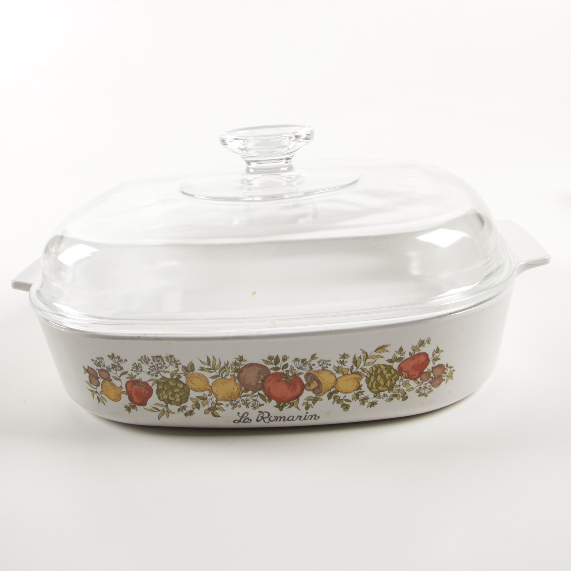 Vintage Corning Ware "Spice of Life" Baking Dishes