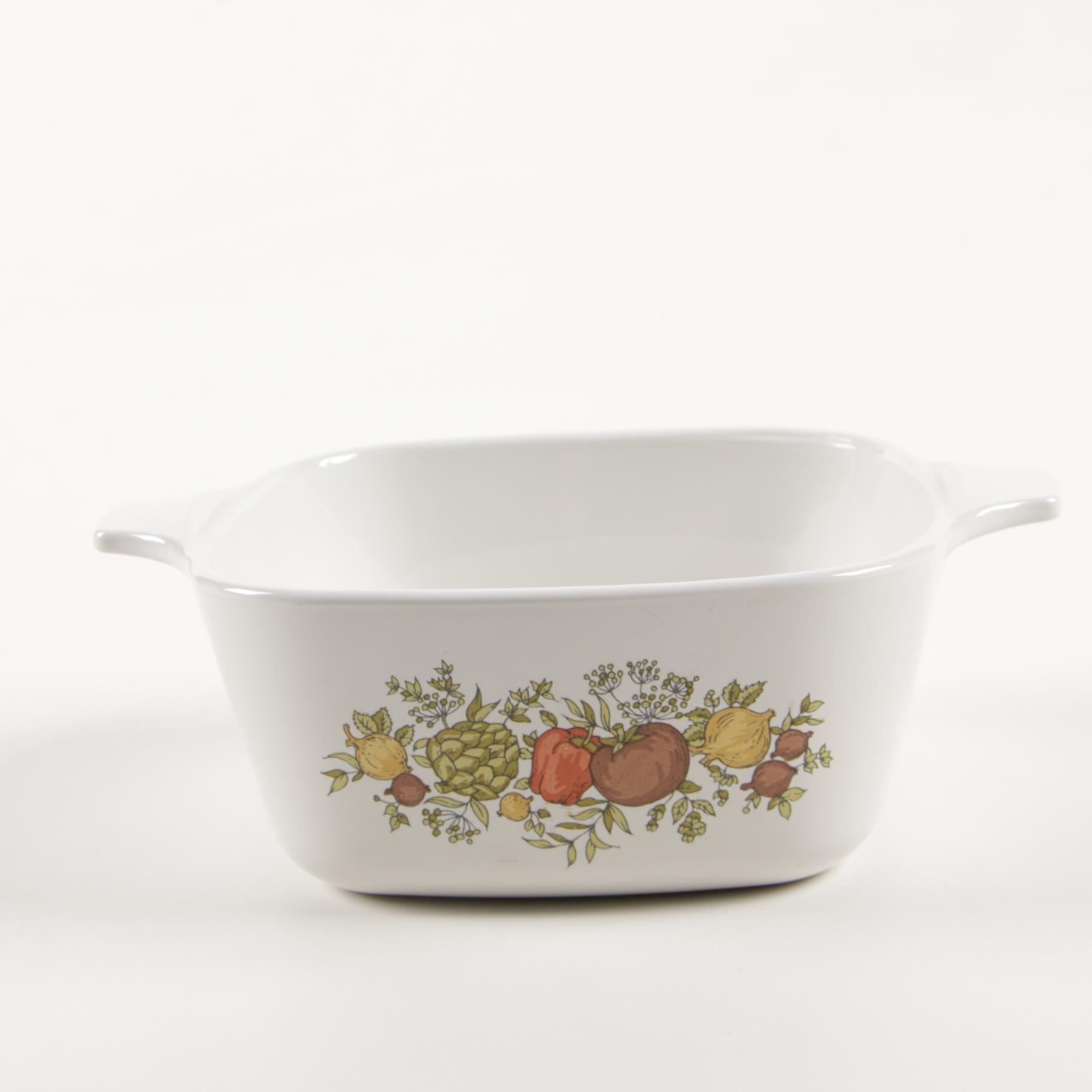 Vintage Corning Ware "Spice of Life" Baking Dishes