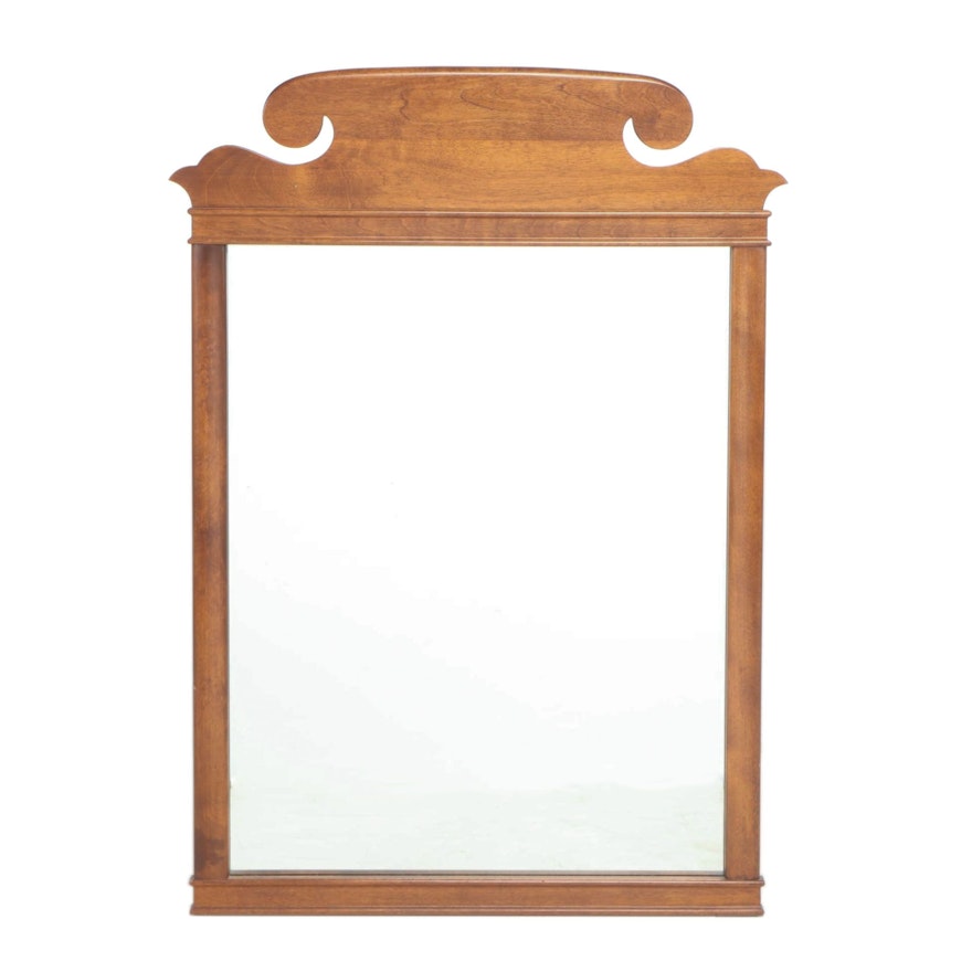 Heywood-Wakefield Colonial Style Birch Mirror, Mid-20th Century