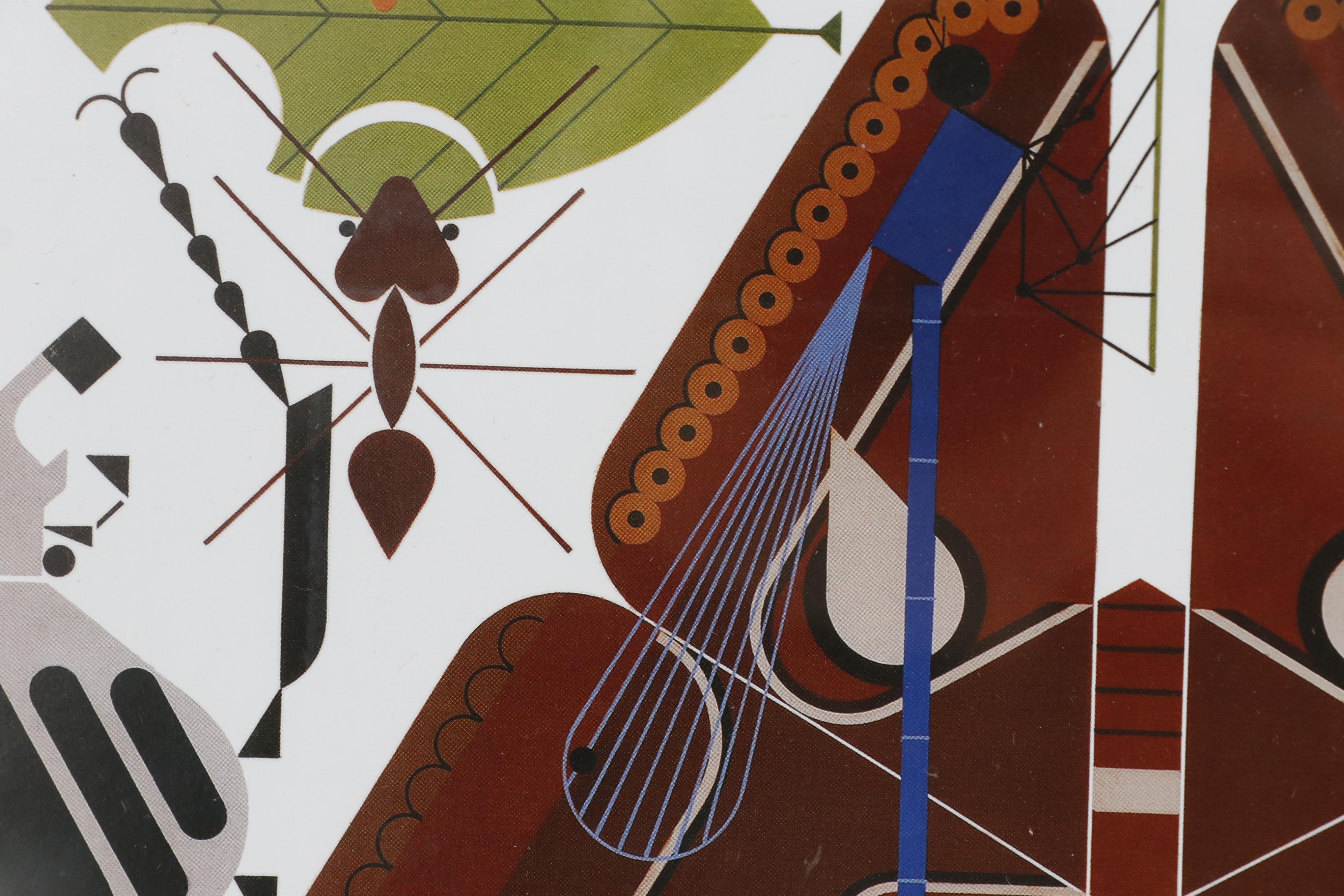 Offset Lithograph after Charley Harper "Insect Diversity"