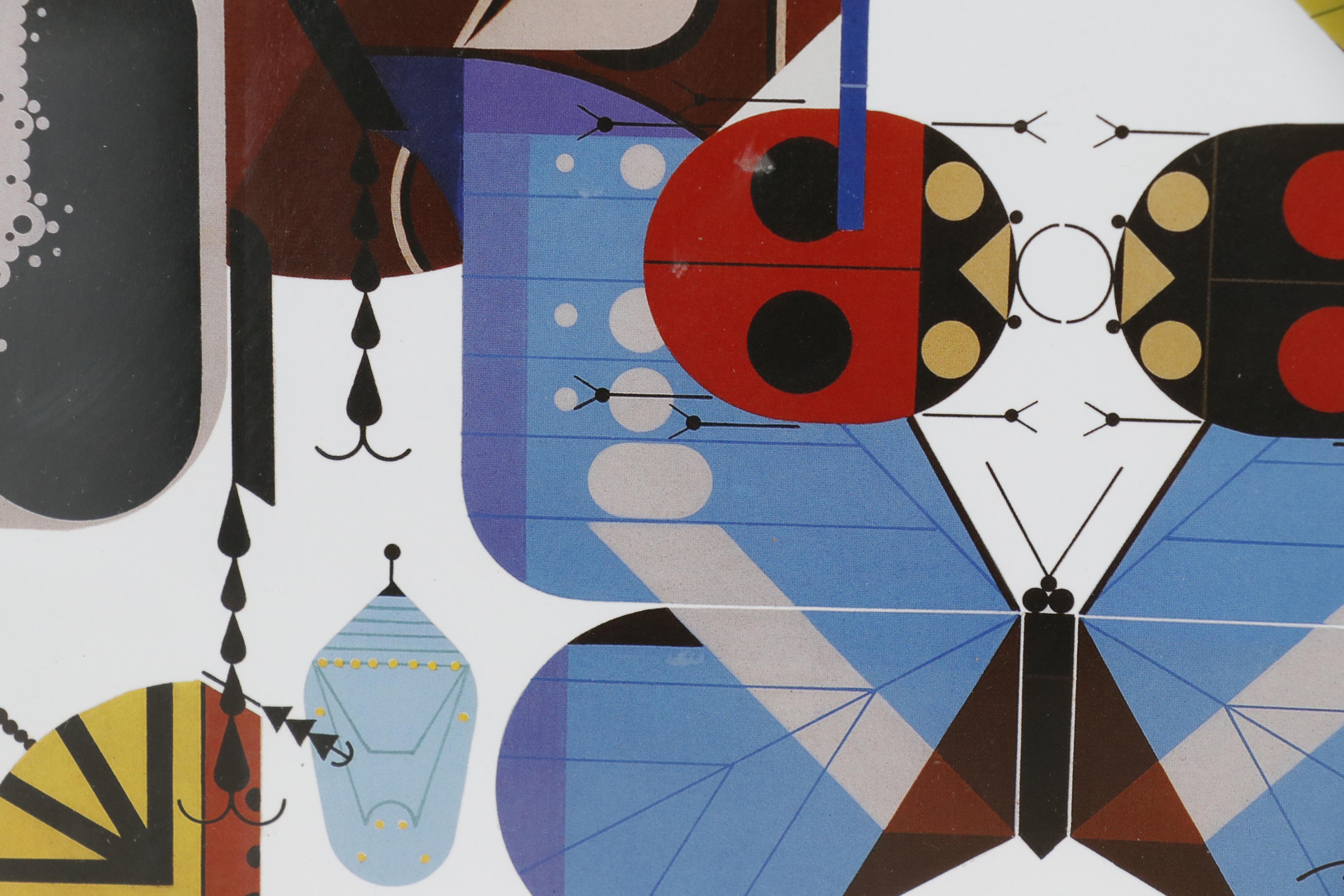Offset Lithograph after Charley Harper "Insect Diversity"