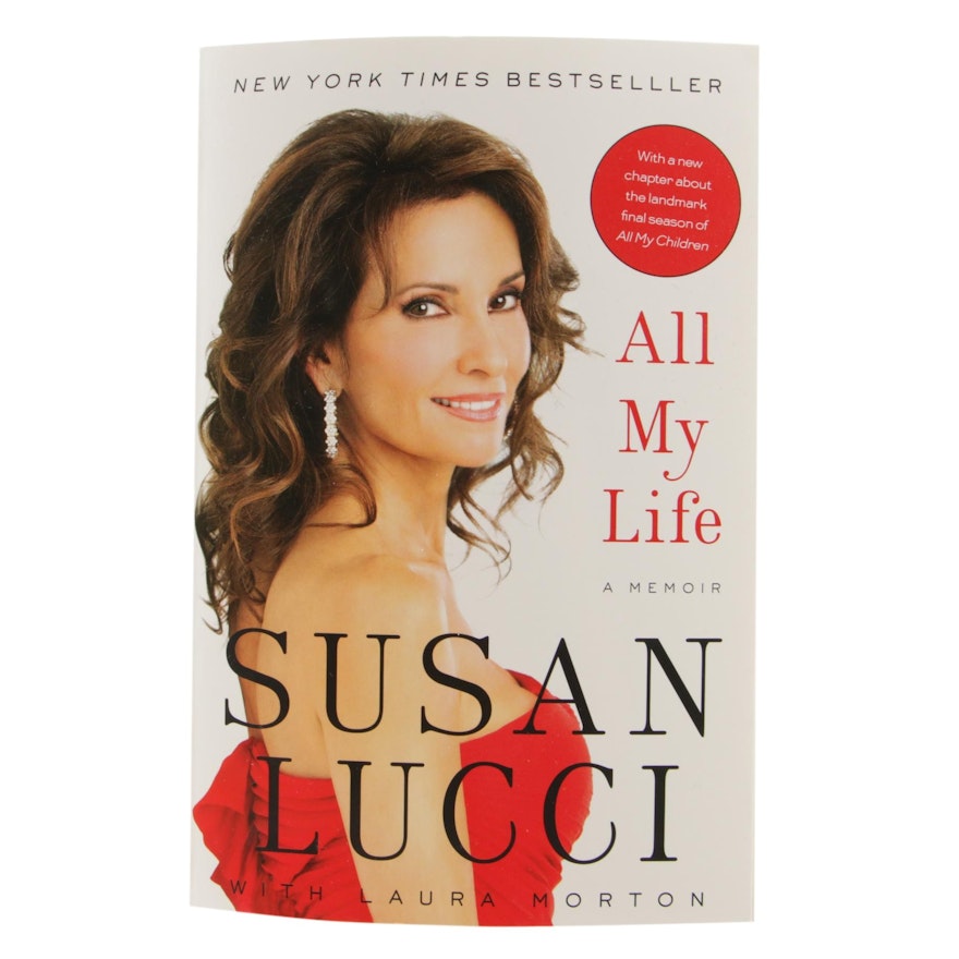 Susan Lucci Signed "All My Life: A Memoir", 2011