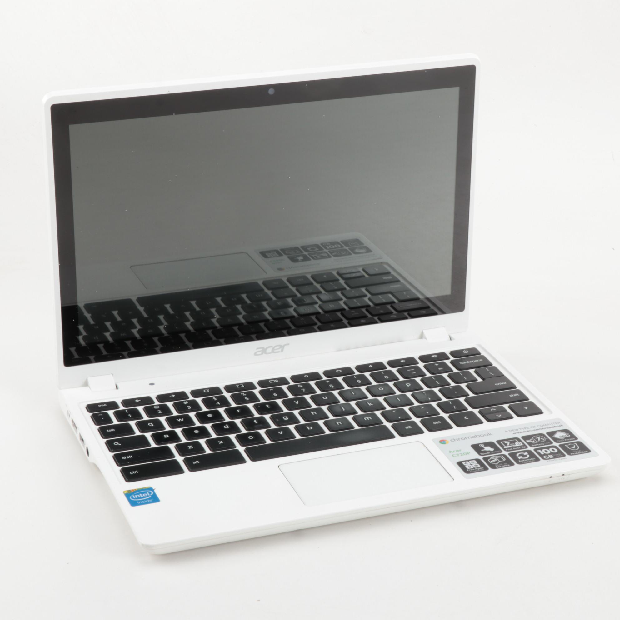 Acer C720P-2457 Chromebook Laptop with Power Adapter, 2015