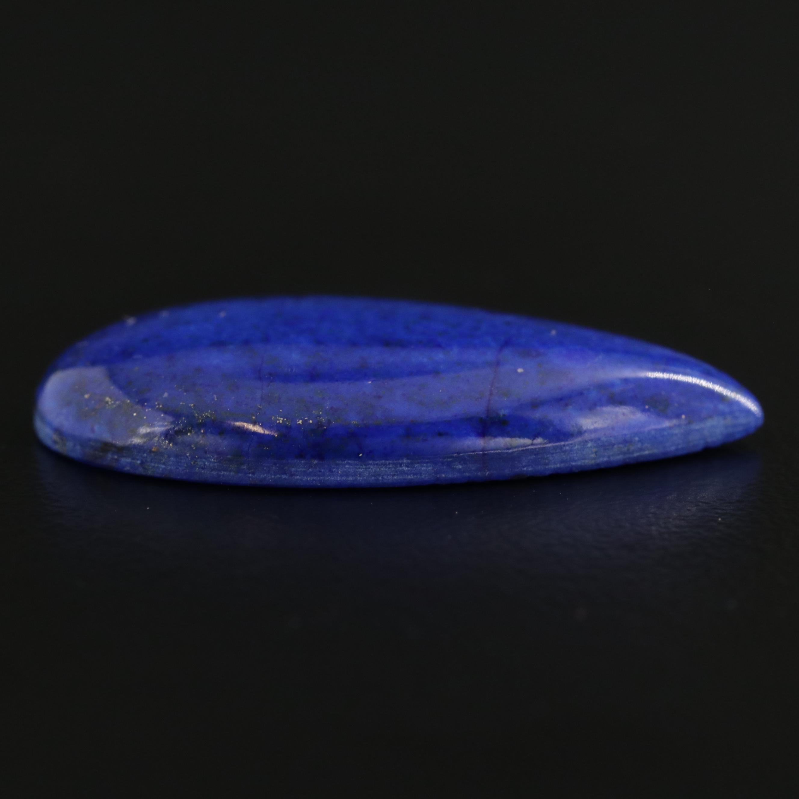 Loose Pear Lapis Lazuli Cabochon