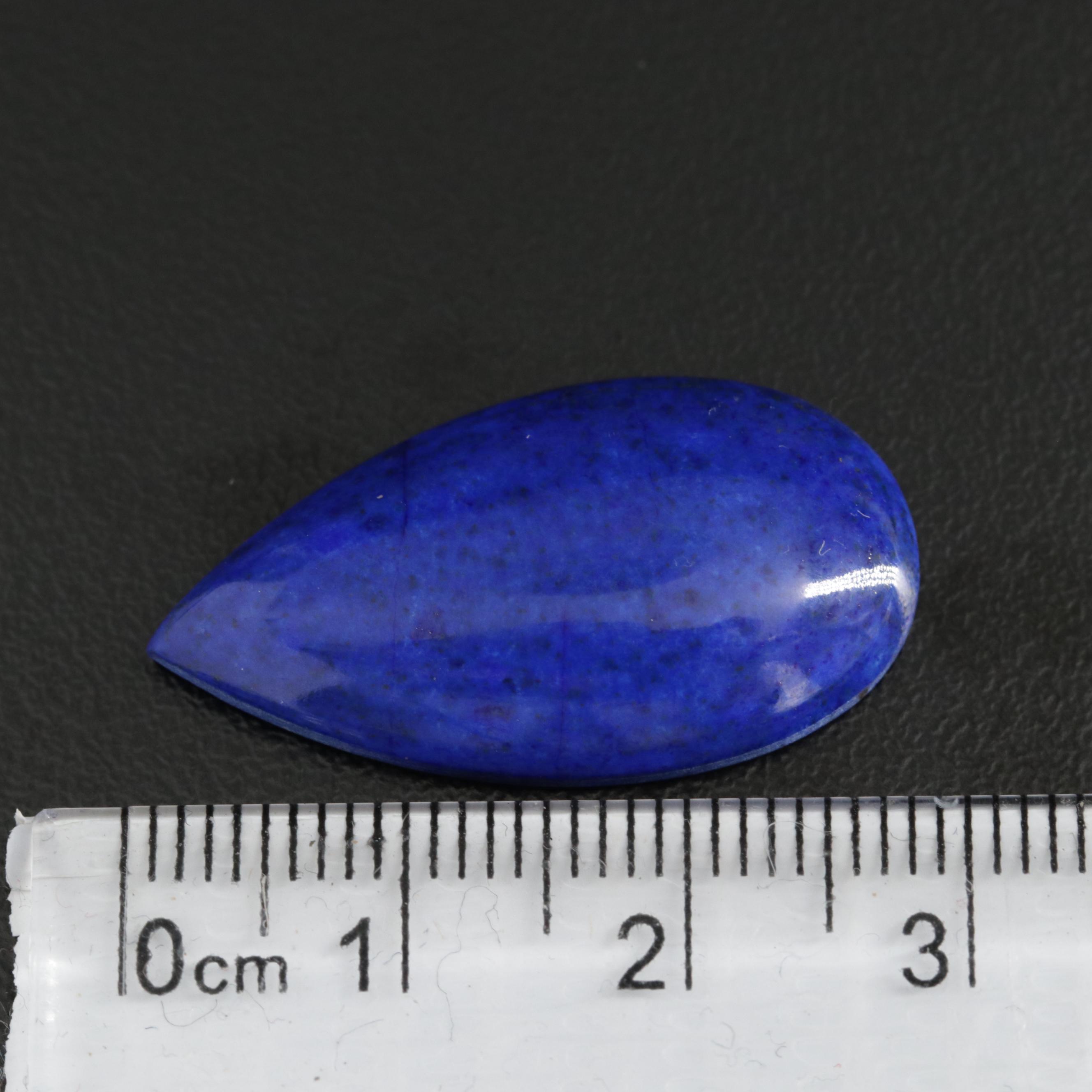 Loose Pear Lapis Lazuli Cabochon