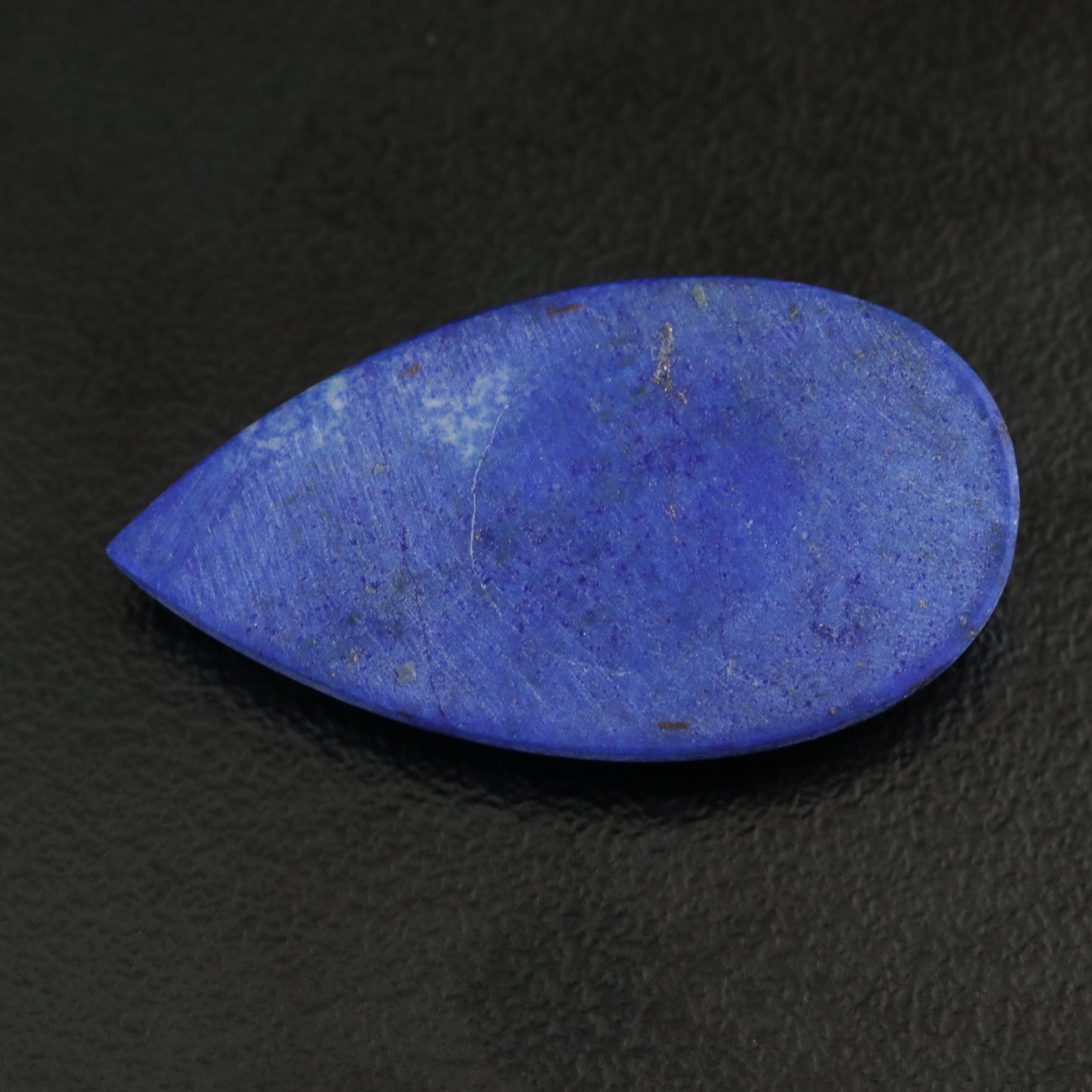 Loose Pear Lapis Lazuli Cabochon