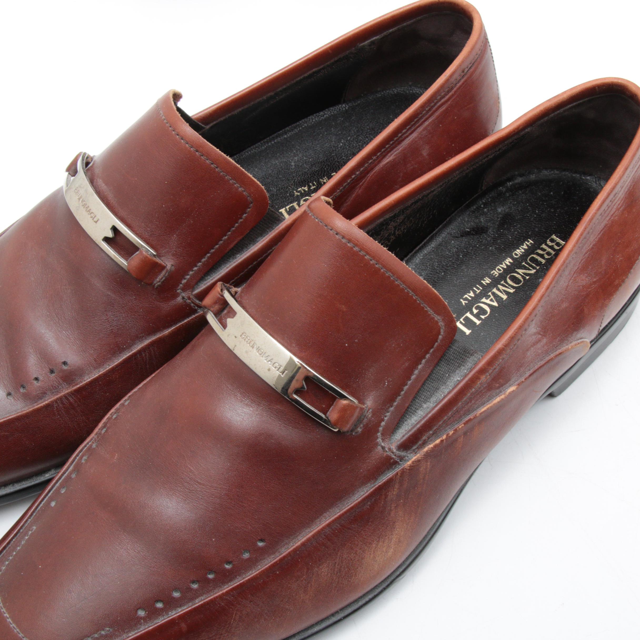 Men's Salvatore Ferragamo, Bruno Magli, Bally and Other Loafers and Dress Shoes
