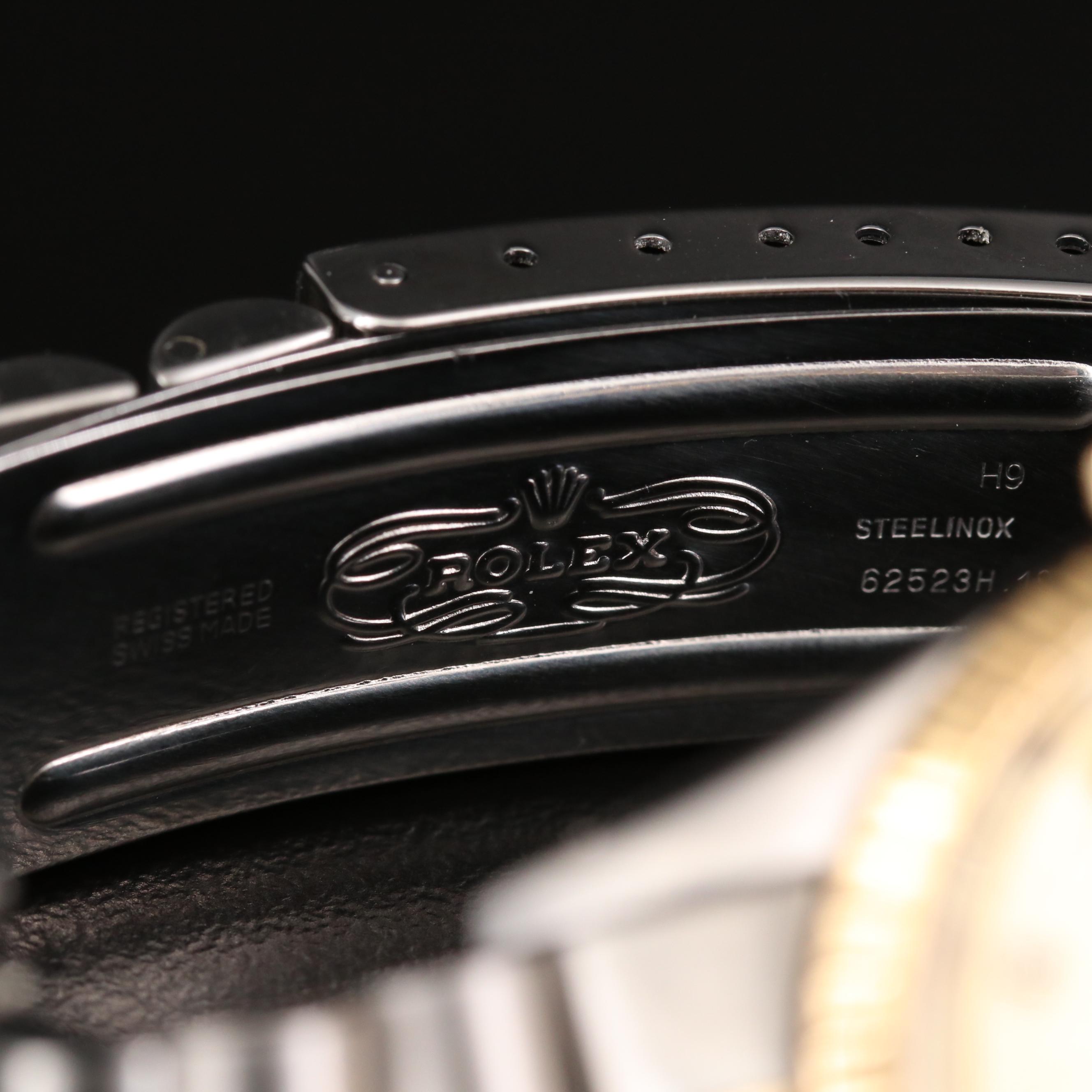 Rolex Date 18K Gold and Stainless Steel Automatic Watch, 1983