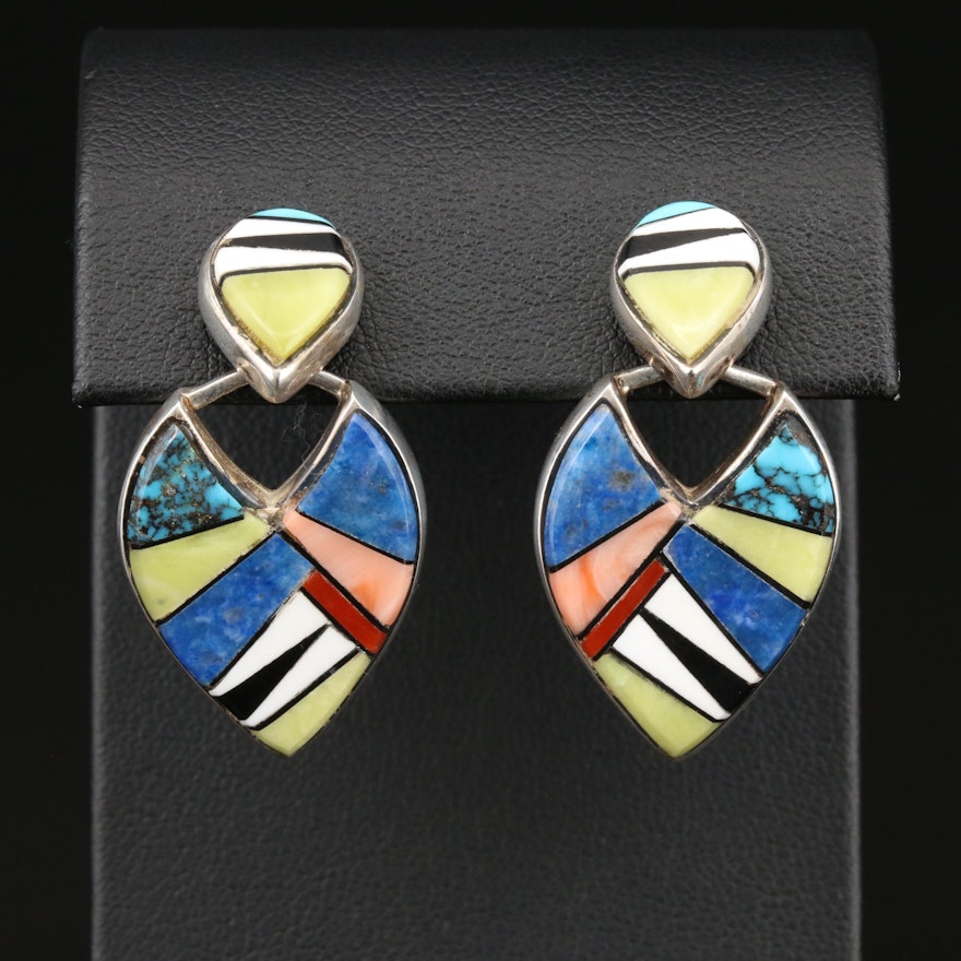 B.G Mudd "Soul" Sterling Silver Assorted Gemstone Earrings