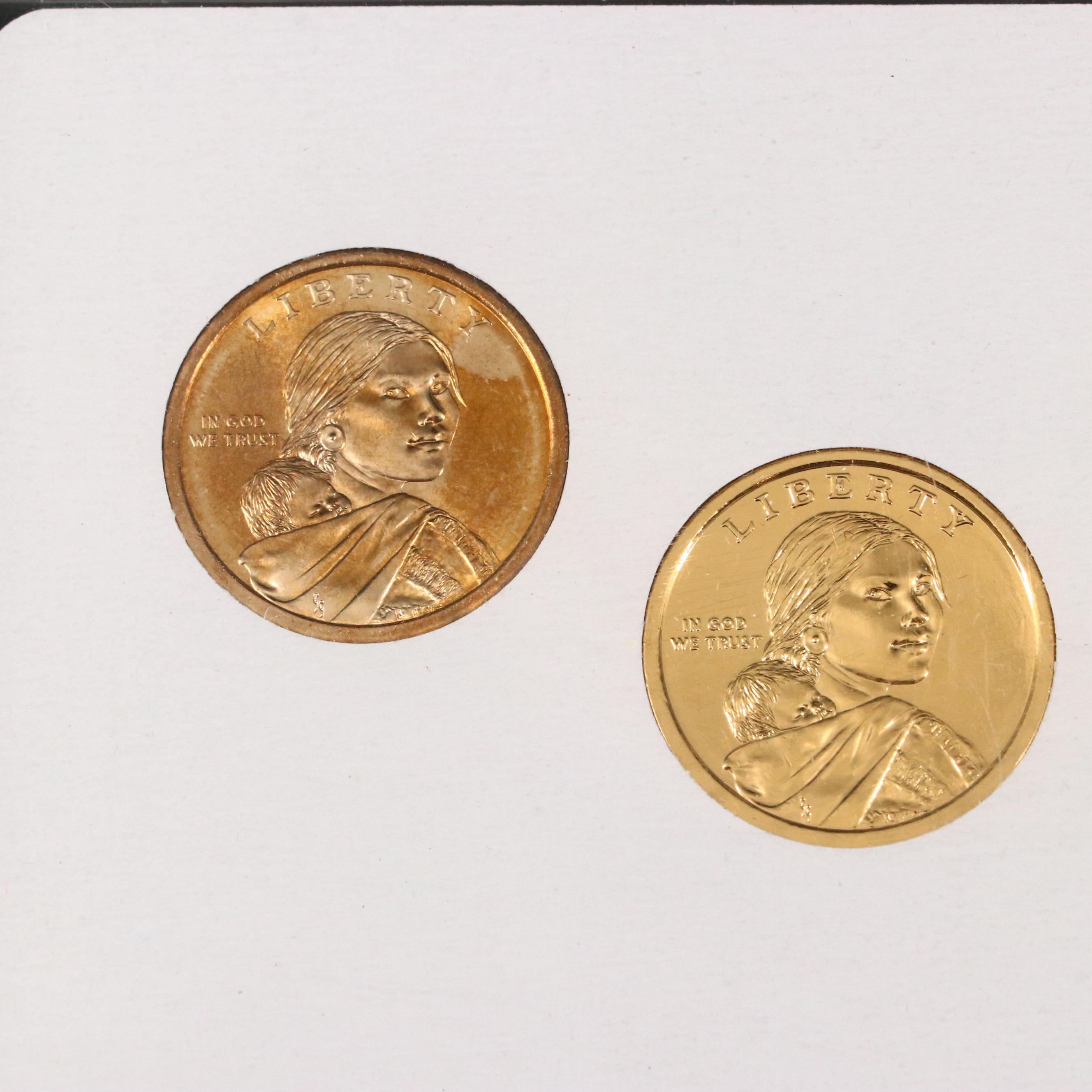 2013 Native American Dollar Four-Coin Set