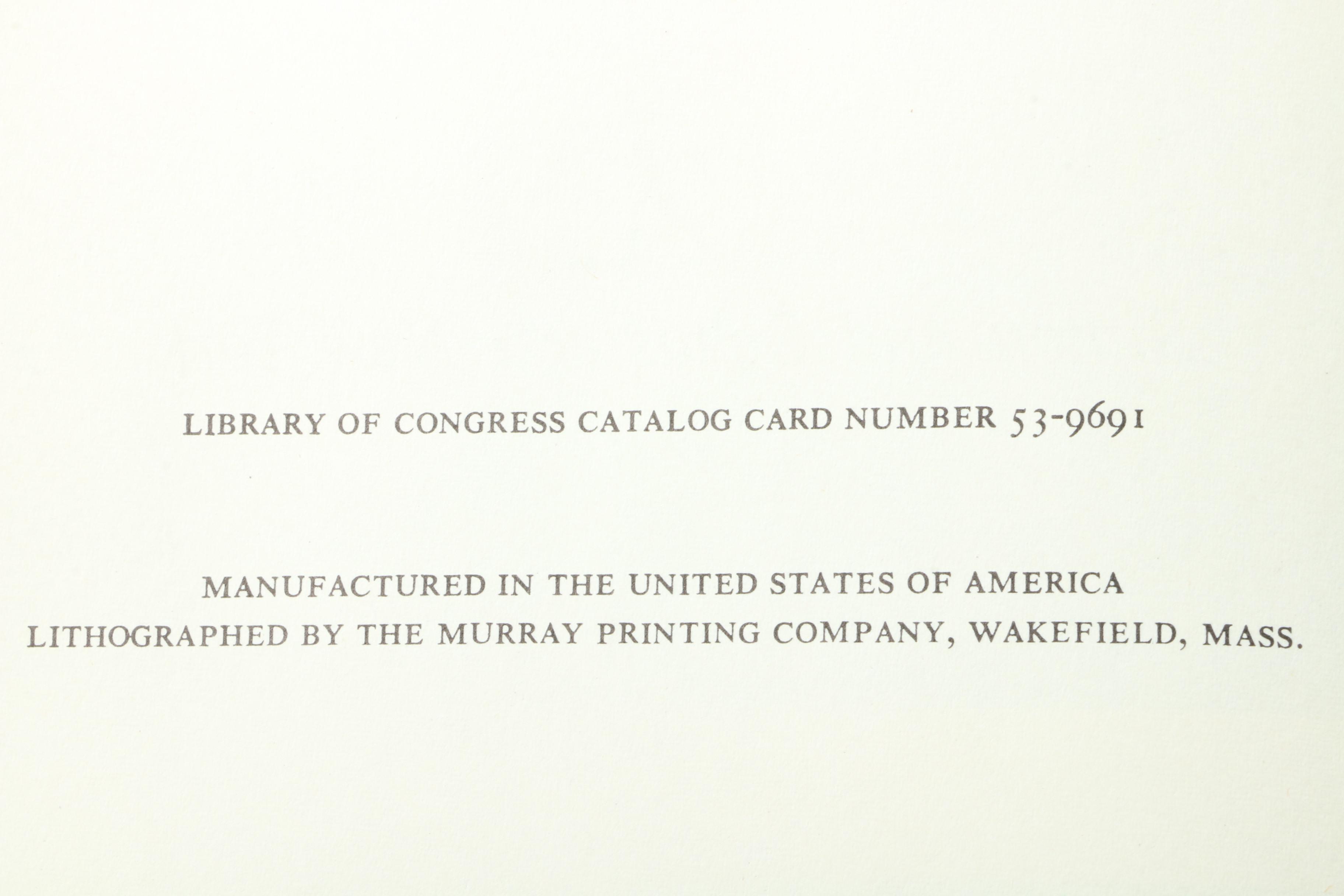 1953 "The Best of H.T. Webster: A Memorial Collection" and Other Cartoon Books