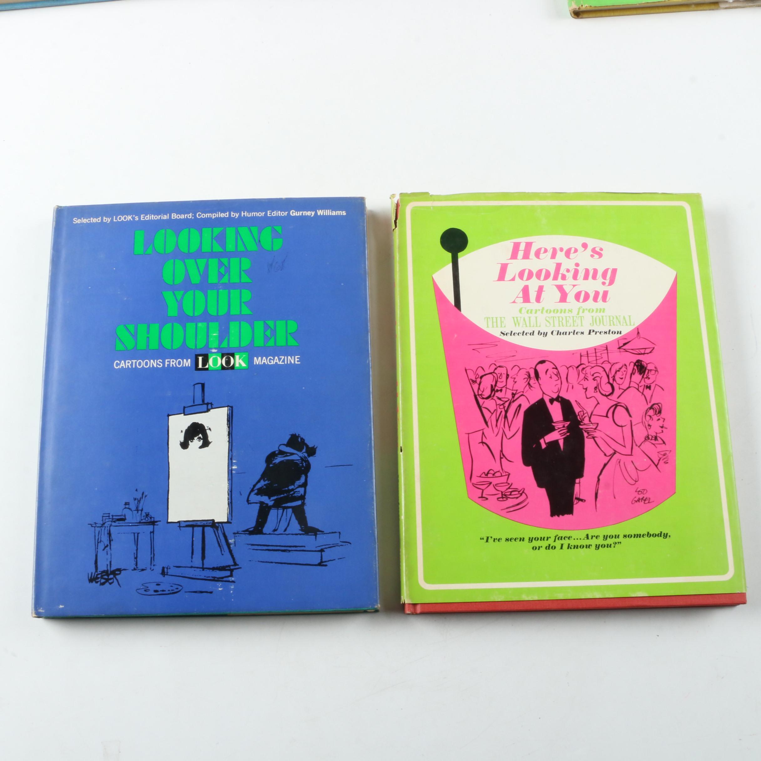 1953 "The Best of H.T. Webster: A Memorial Collection" and Other Cartoon Books