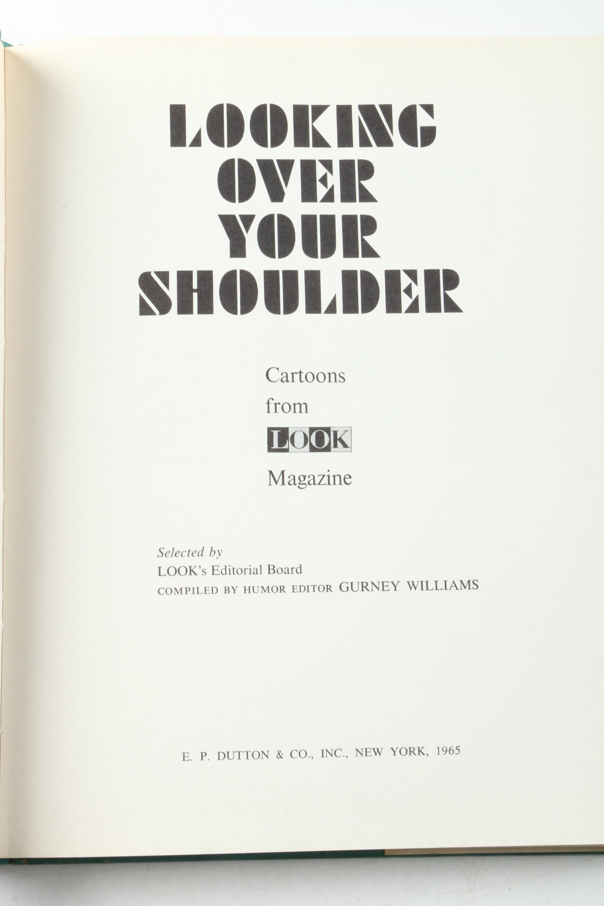 1953 "The Best of H.T. Webster: A Memorial Collection" and Other Cartoon Books