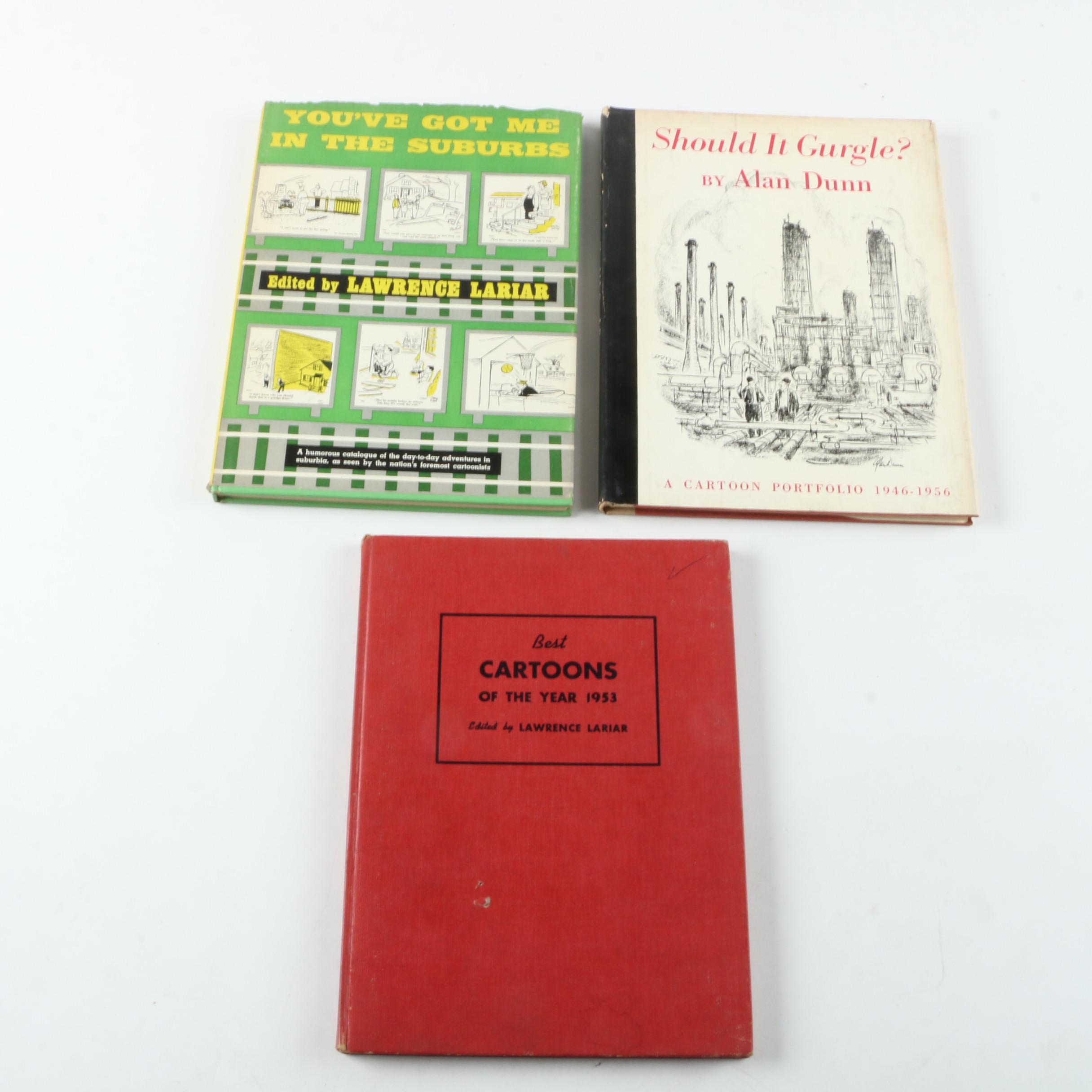 1953 "The Best of H.T. Webster: A Memorial Collection" and Other Cartoon Books