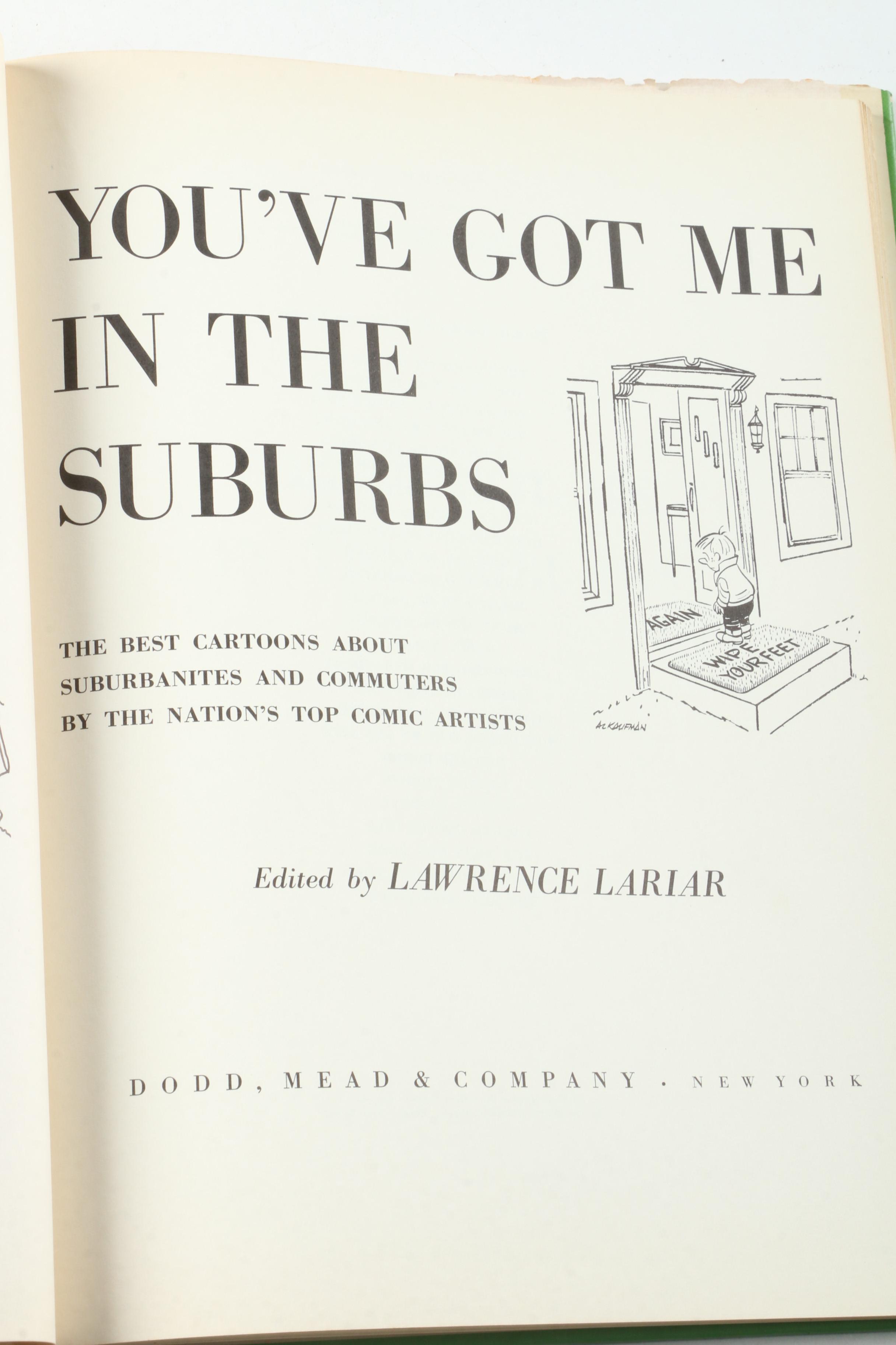 1953 "The Best of H.T. Webster: A Memorial Collection" and Other Cartoon Books