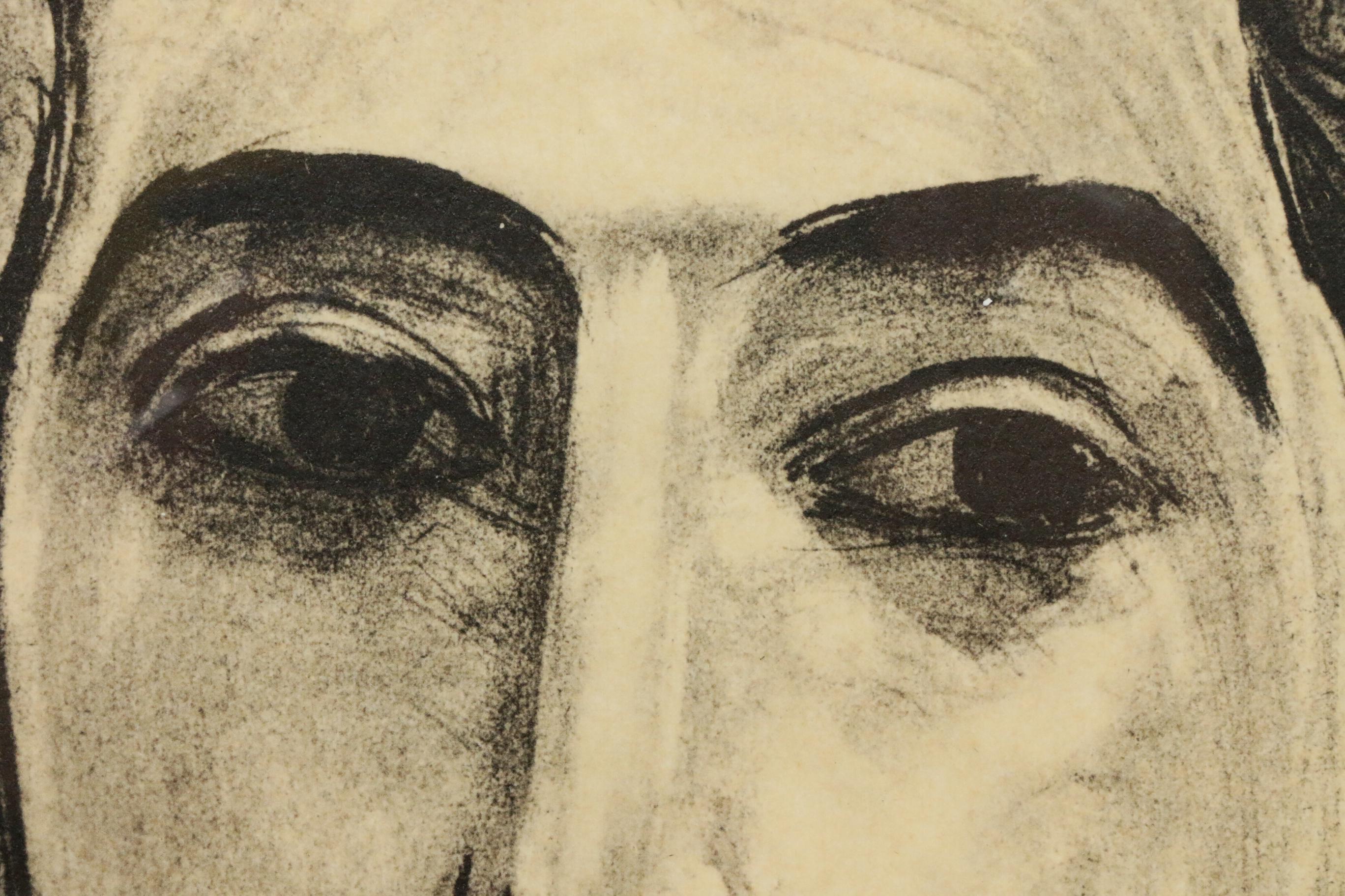 Lithograph after Henri Matisse "Mademoiselle Claribel Cone," 1954