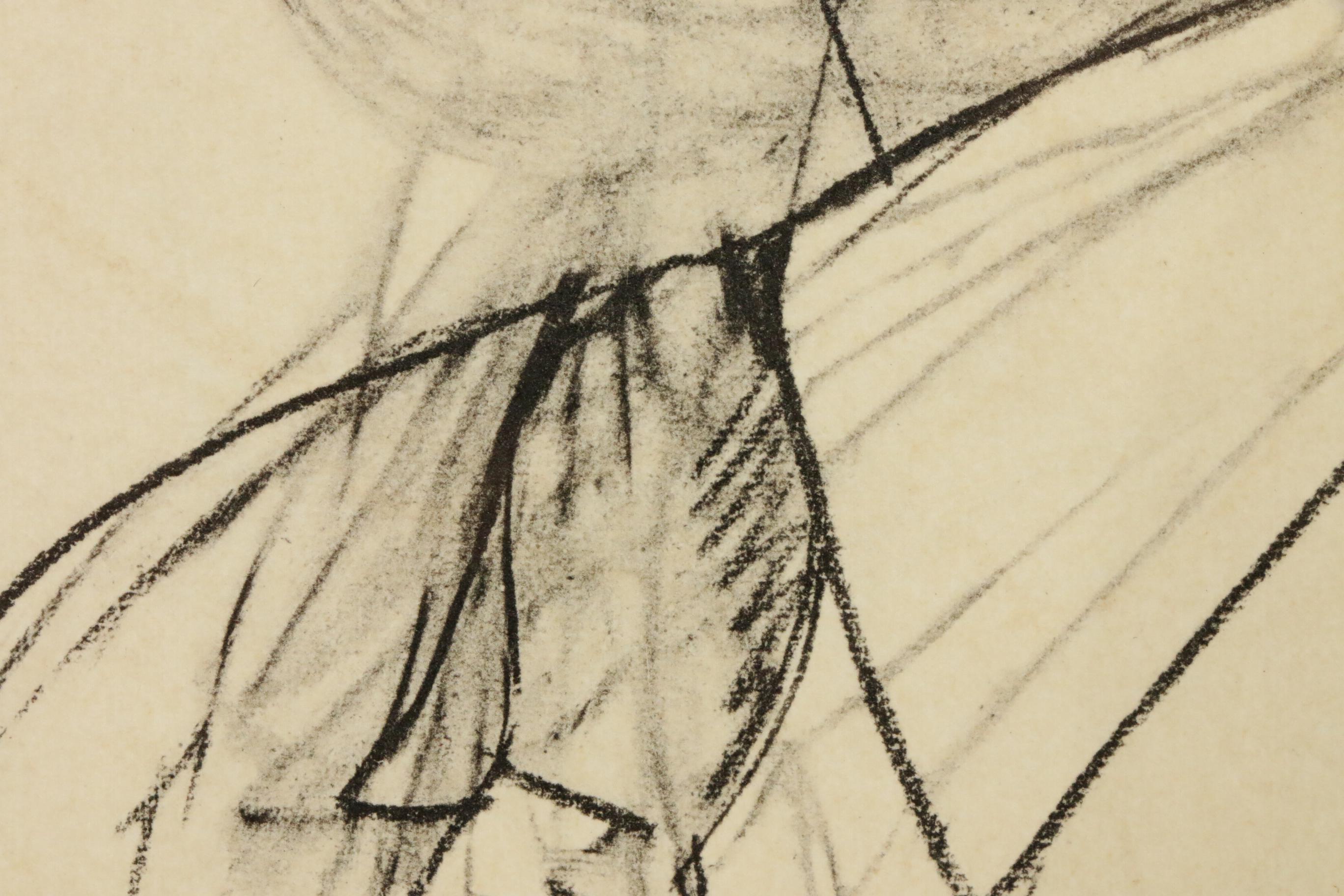 Lithograph After Henri Matisse "Autoportrait au Chapeau de Paille"