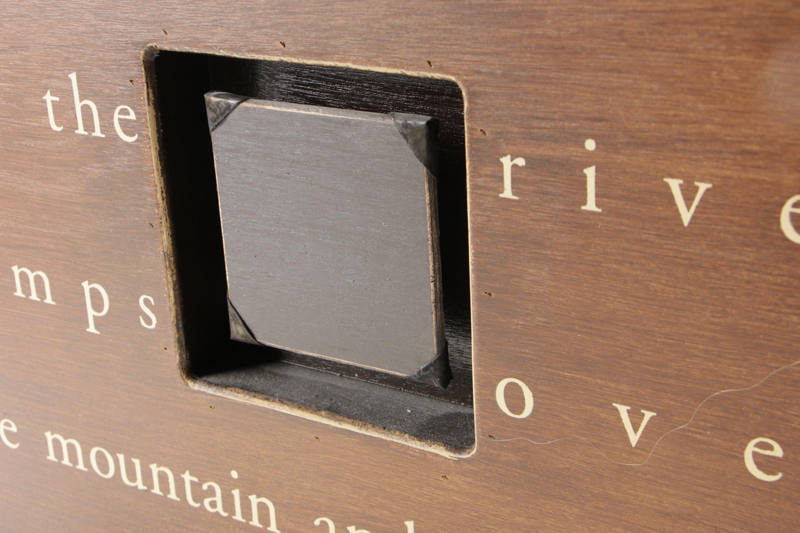 Sugarboo Designs Wooden Inspirational Picture Frame and Metal Shadow Box