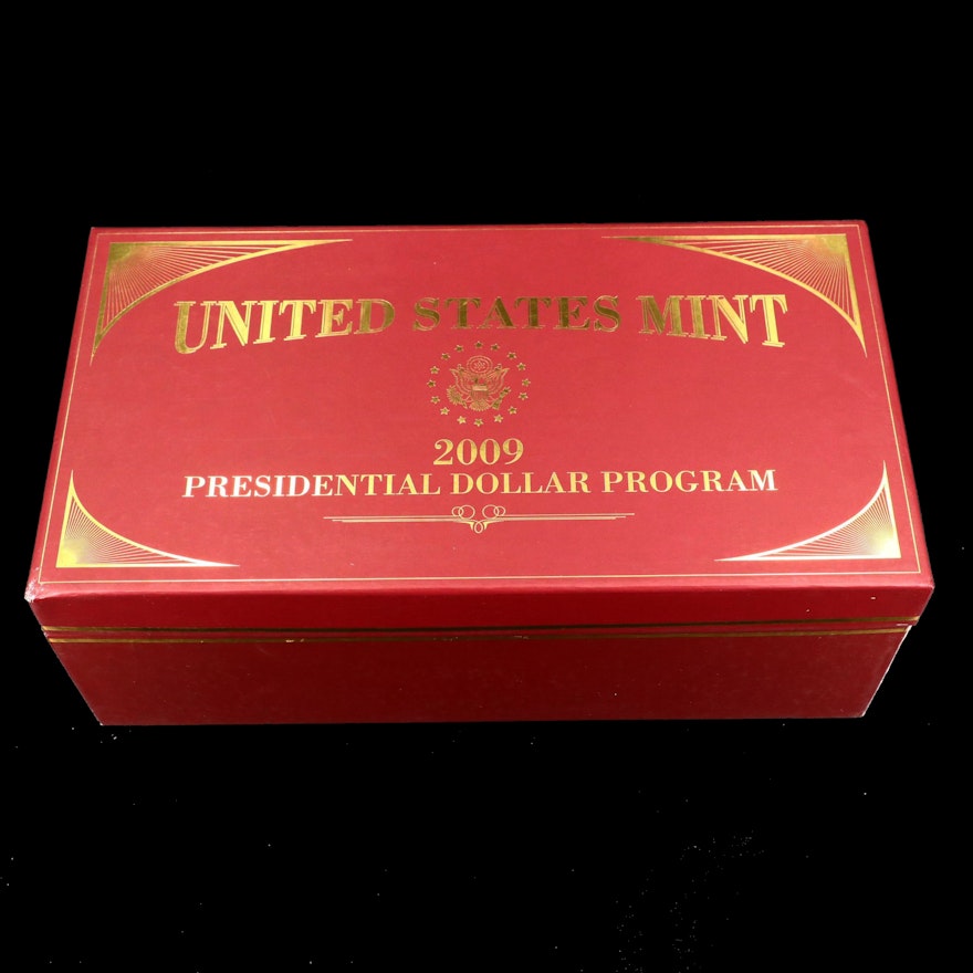 2009 Twelve-Coin Presidential Dollar Set