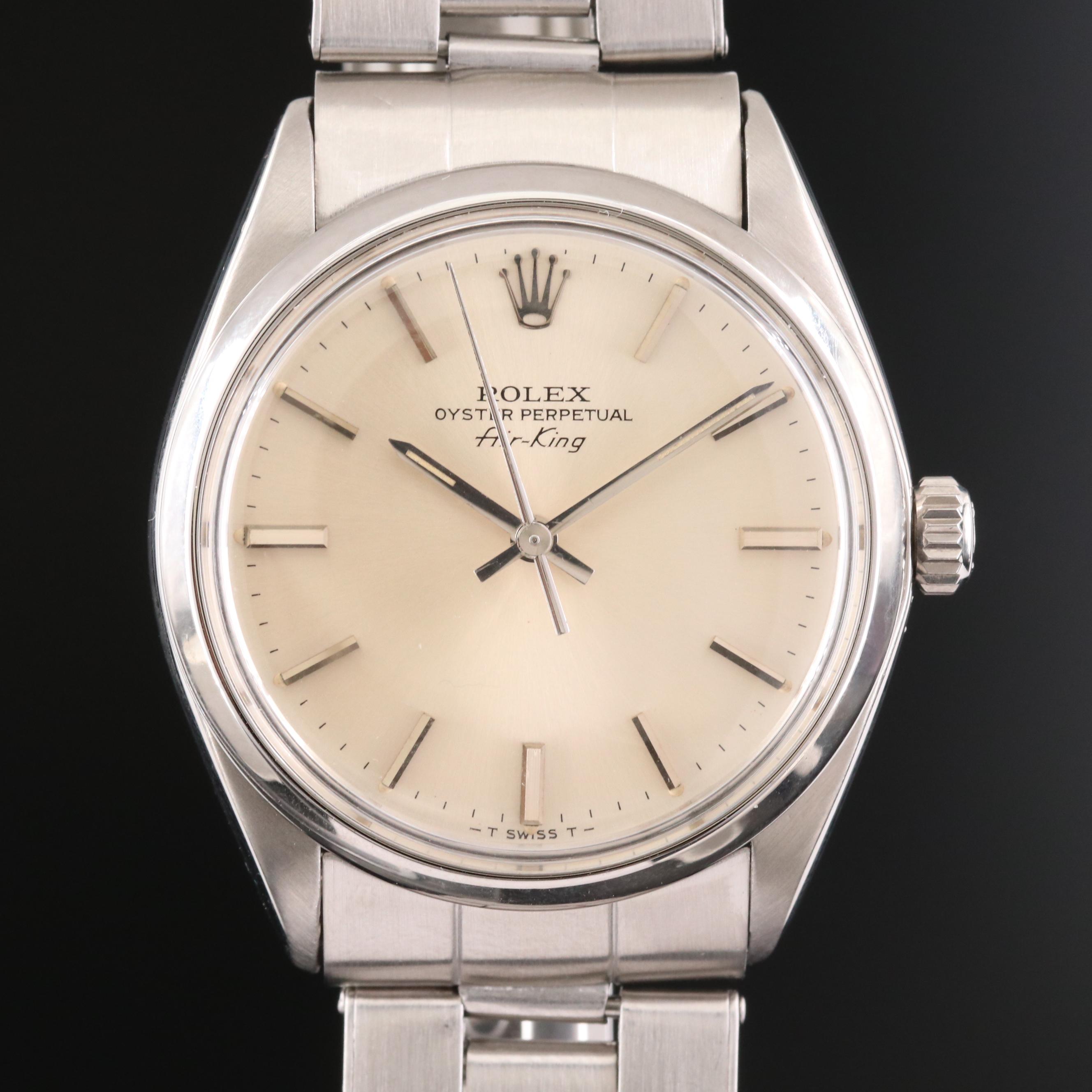 Rolex Air-King Stainless Steel Watch, 1980