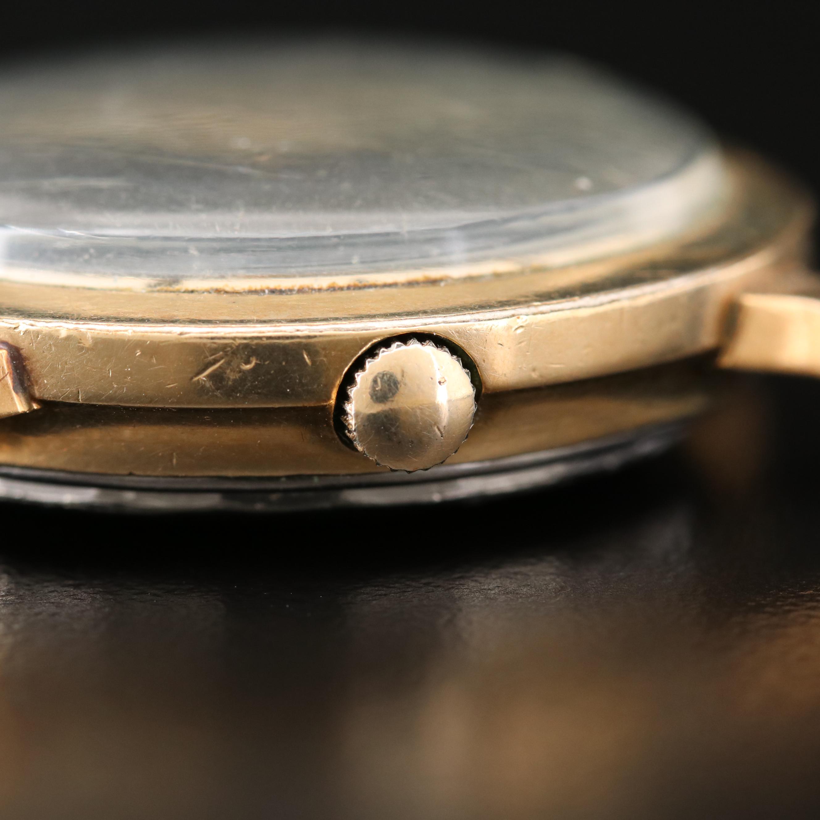 1950's Ernest Borel Lancaster Gold Filled and Stainless Steel Watch