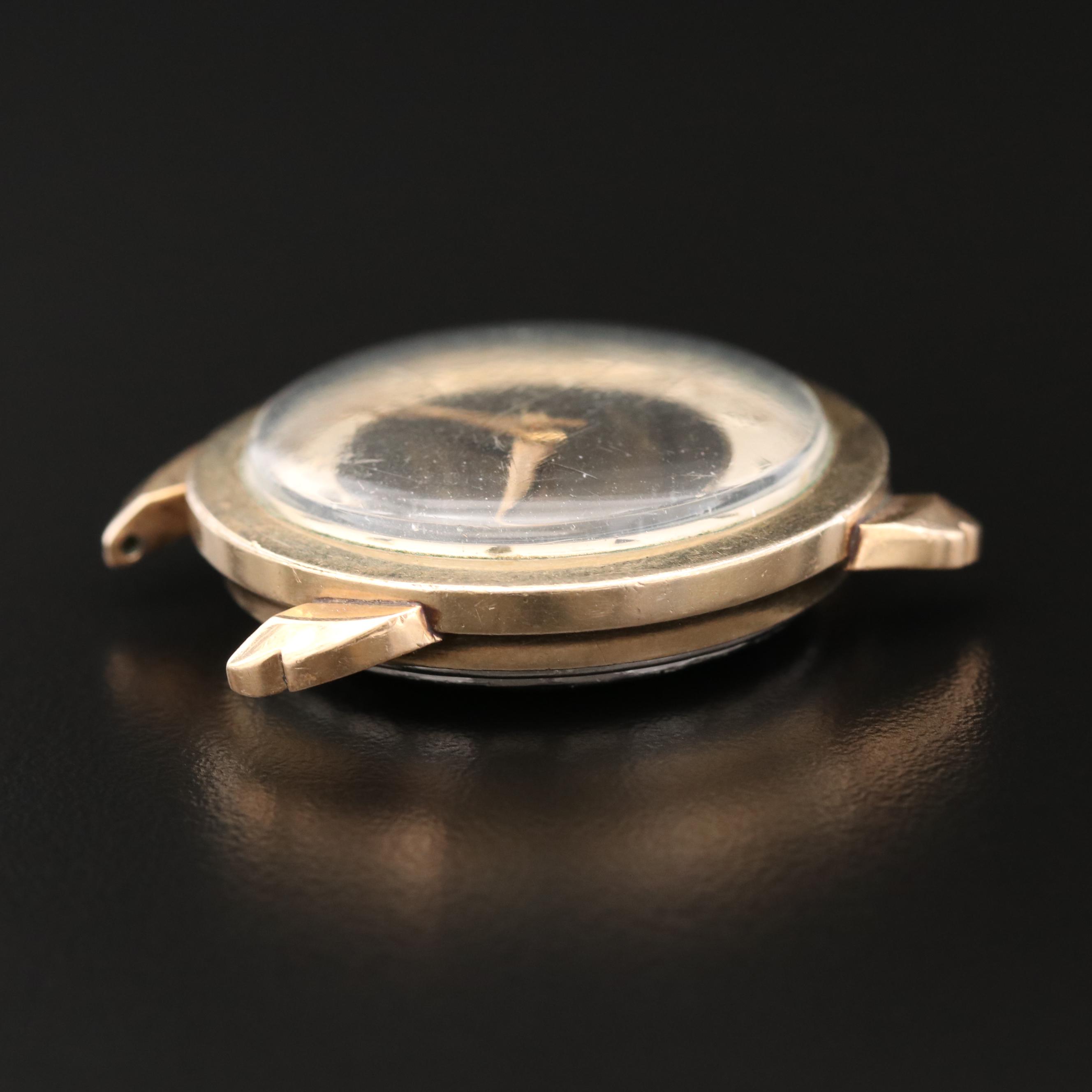 1950's Ernest Borel Lancaster Gold Filled and Stainless Steel Watch