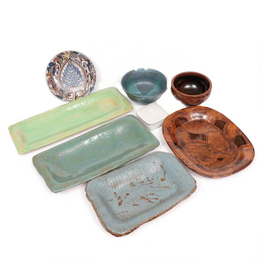 Gail Russell of Peachblow Pottery and More Tableware, Mid-Century