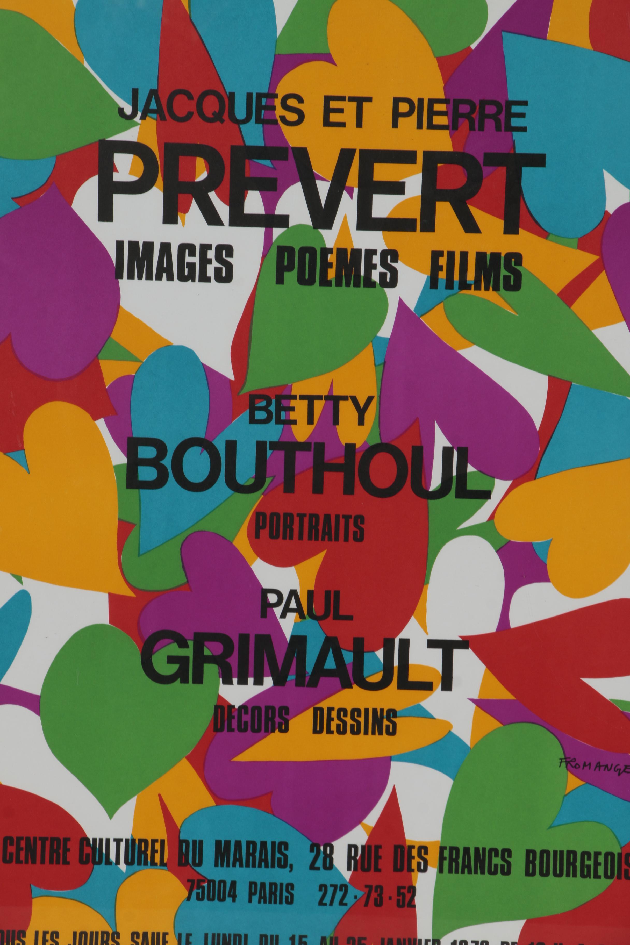 Gérard Fromanger Lithograph Exhibition Poster, 1976