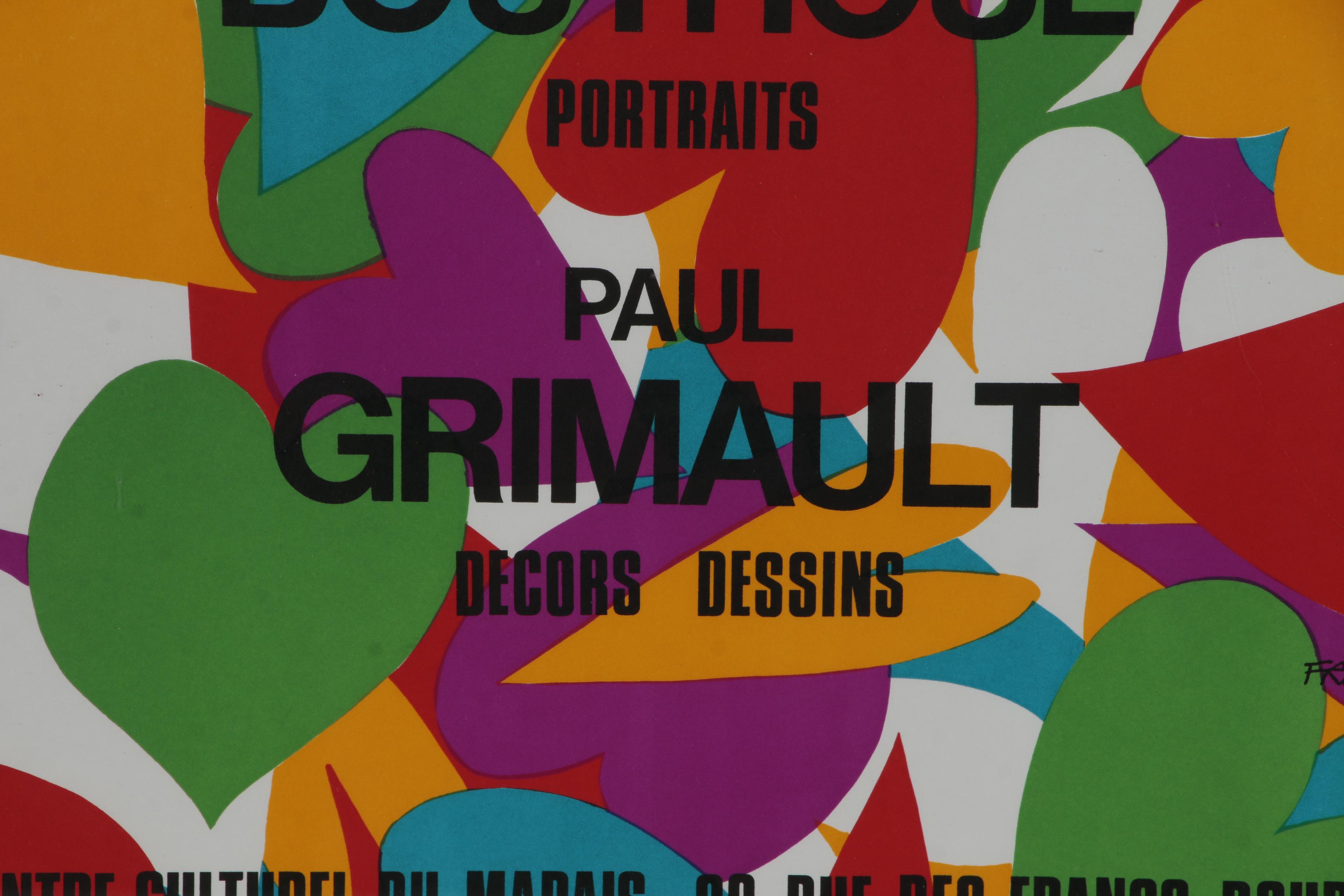 Gérard Fromanger Lithograph Exhibition Poster, 1976