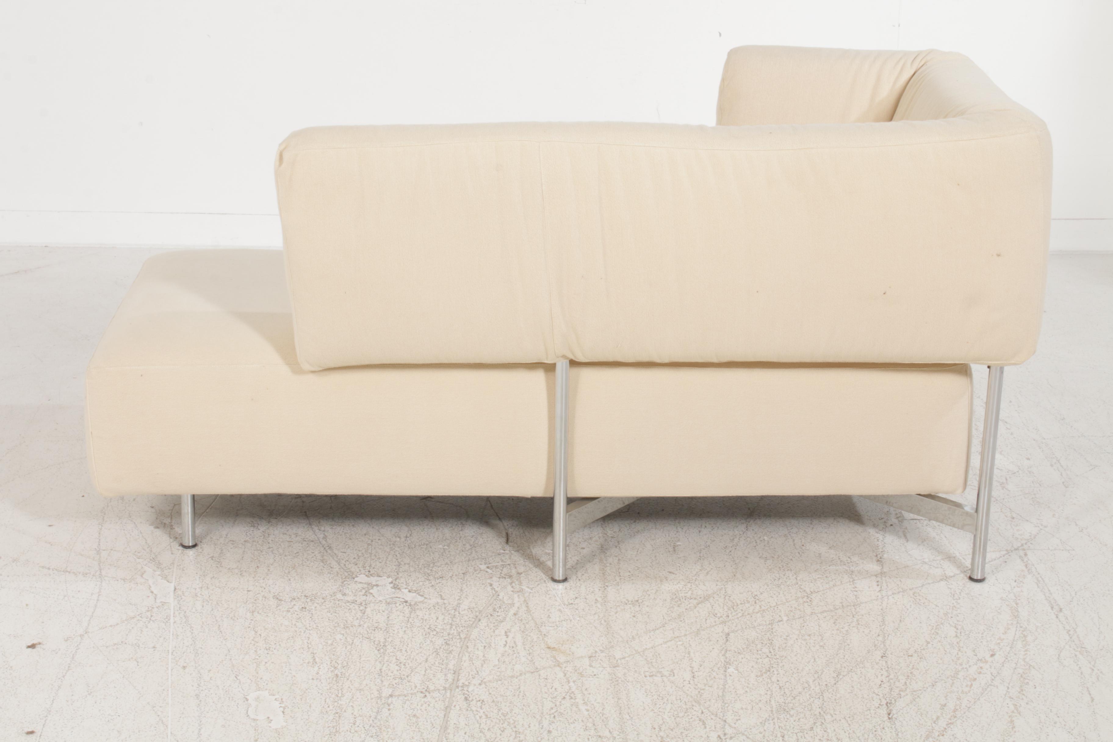 Swivel-Top Chaise Attributed to Piero Lissoni for Cassina