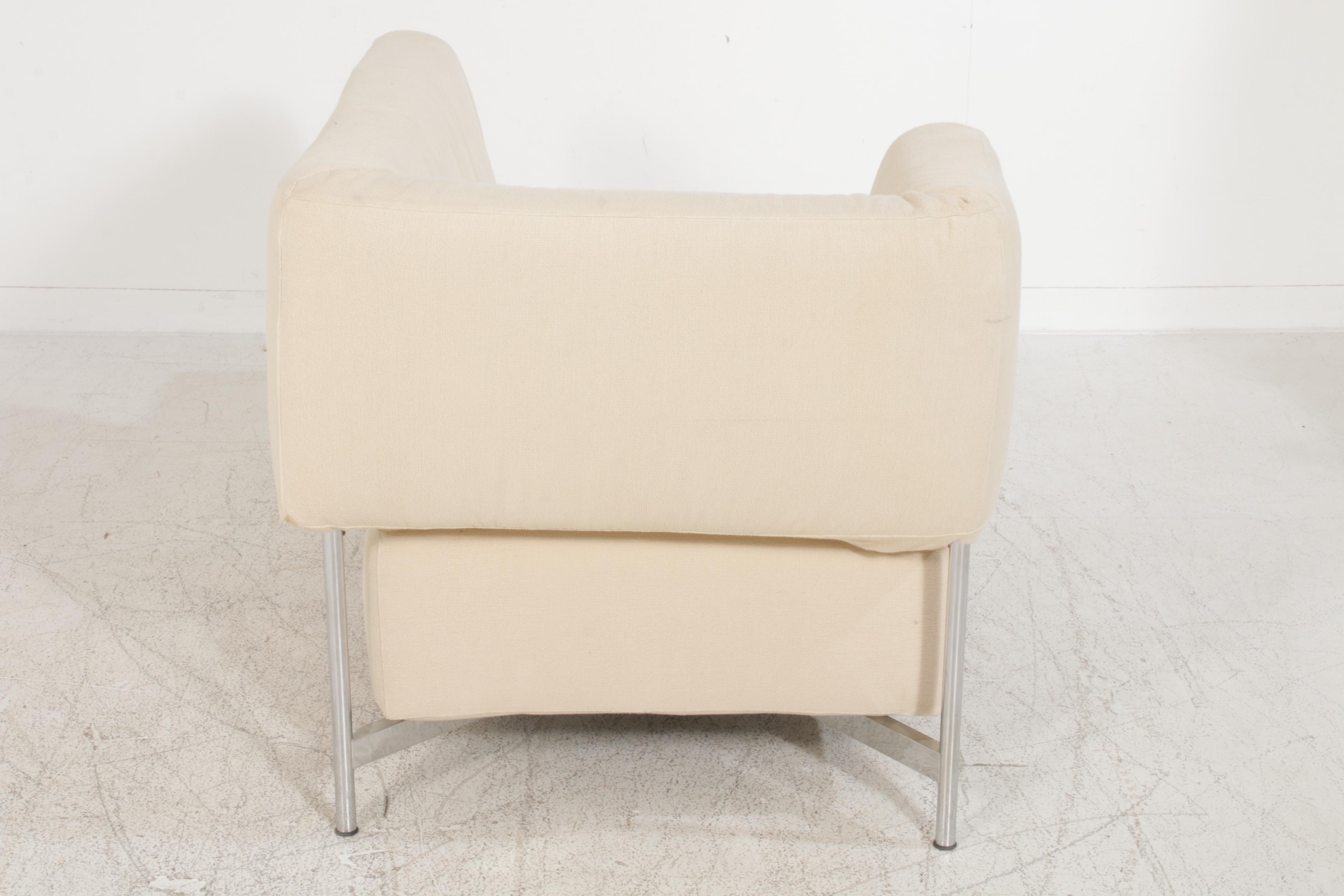 Swivel-Top Chaise Attributed to Piero Lissoni for Cassina