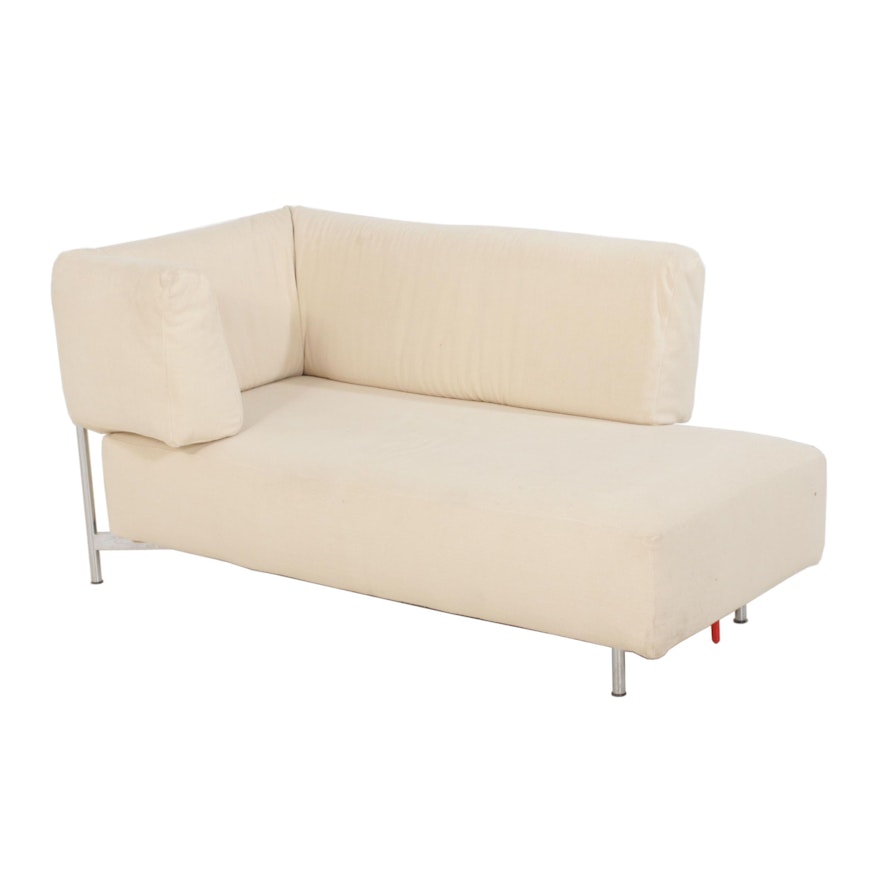 Swivel-Top Chaise Attributed to Piero Lissoni for Cassina