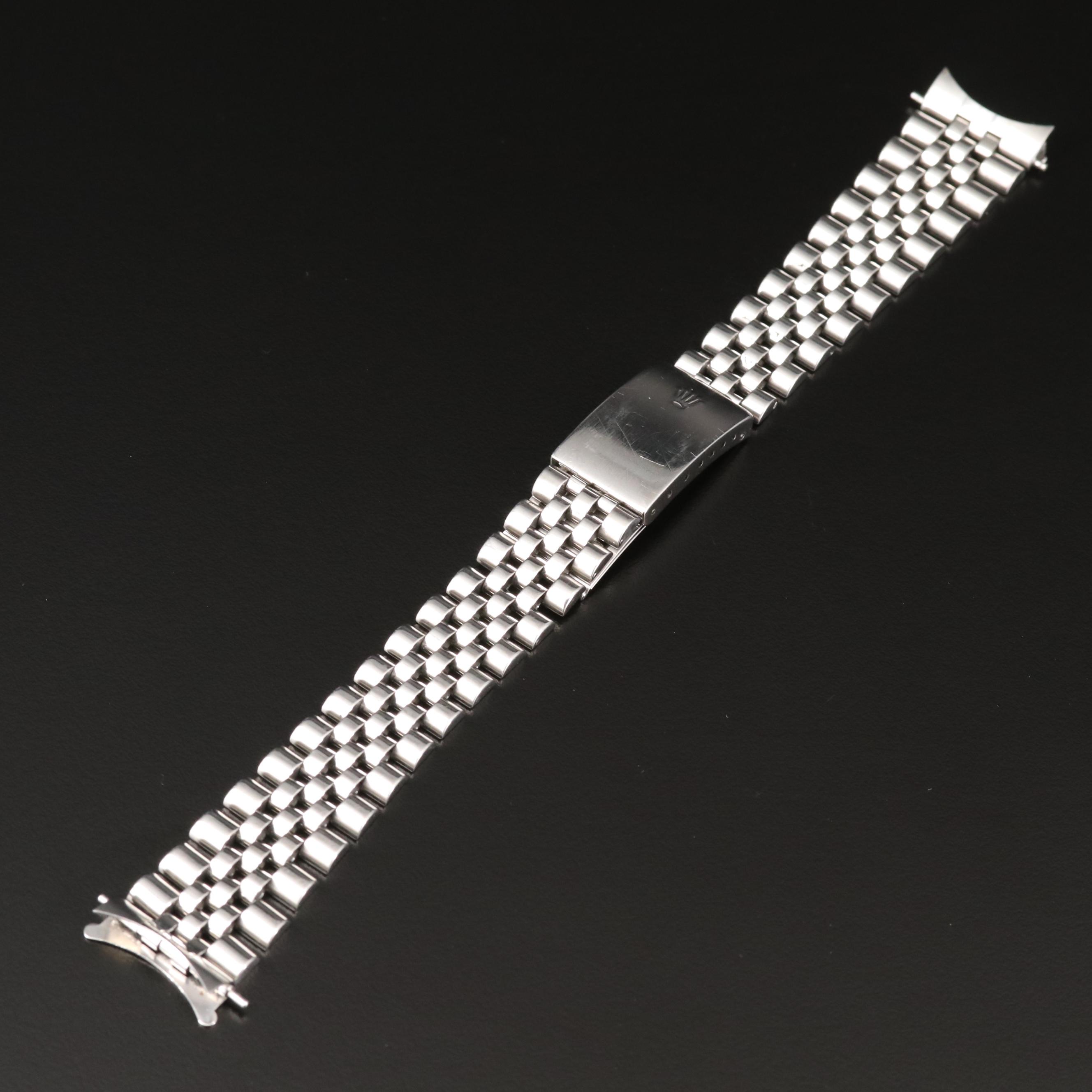Rolex 20MM Stainless Steel Jubilee Bracelet, Vintage