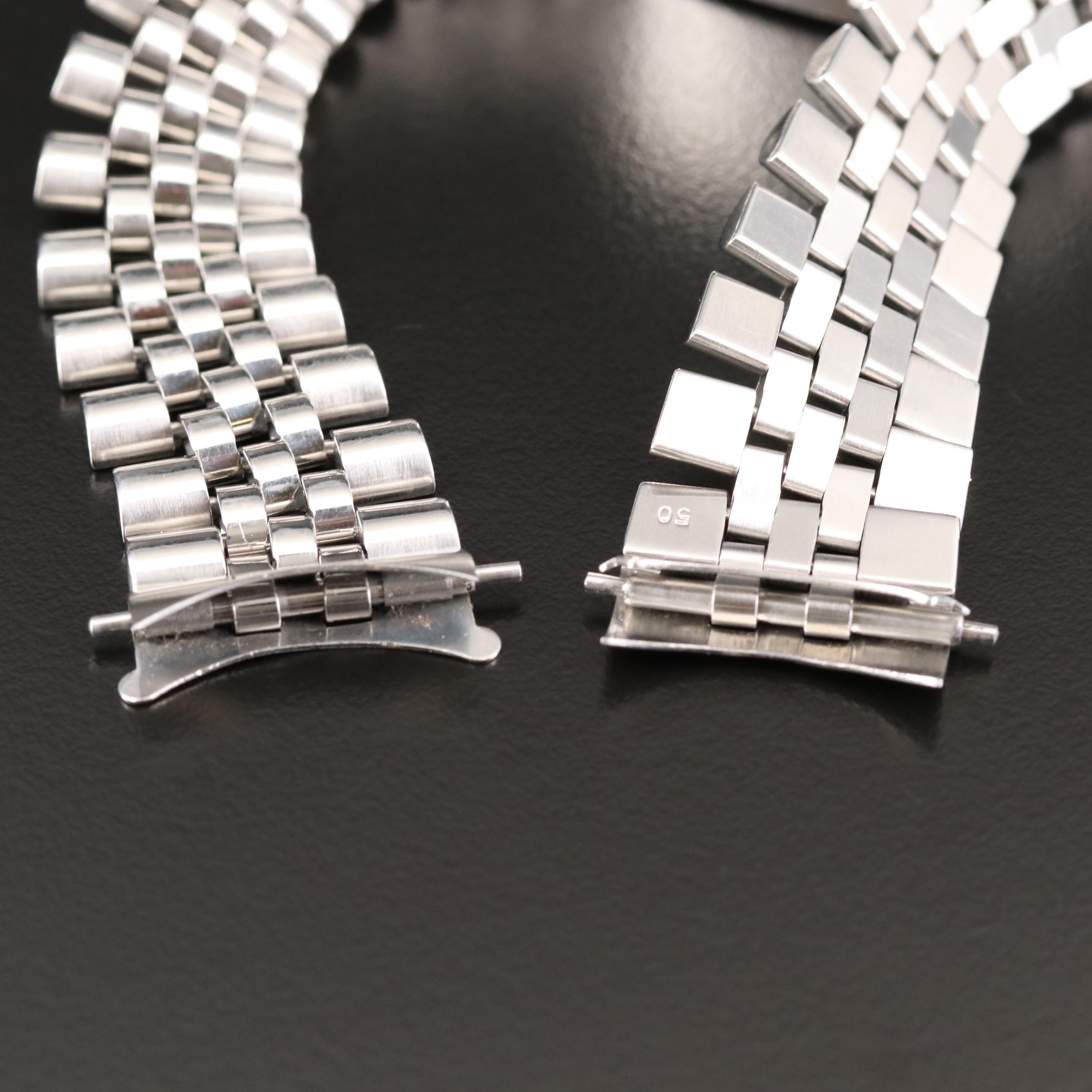 Rolex 20MM Stainless Steel Jubilee Bracelet, Vintage