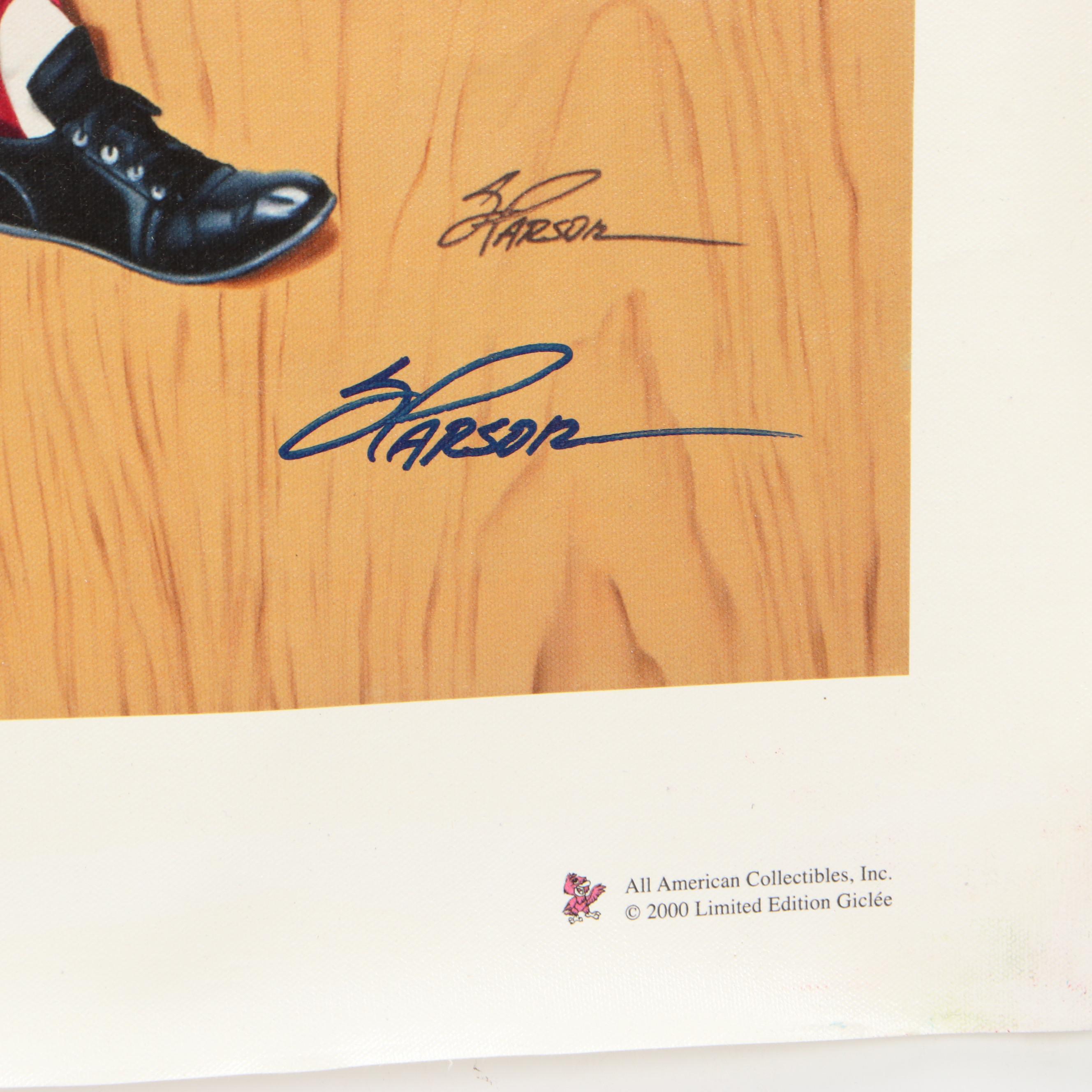 Ted Williams Triple Crown Signed Giclee, Artist Proof 24/42  COA Hologram