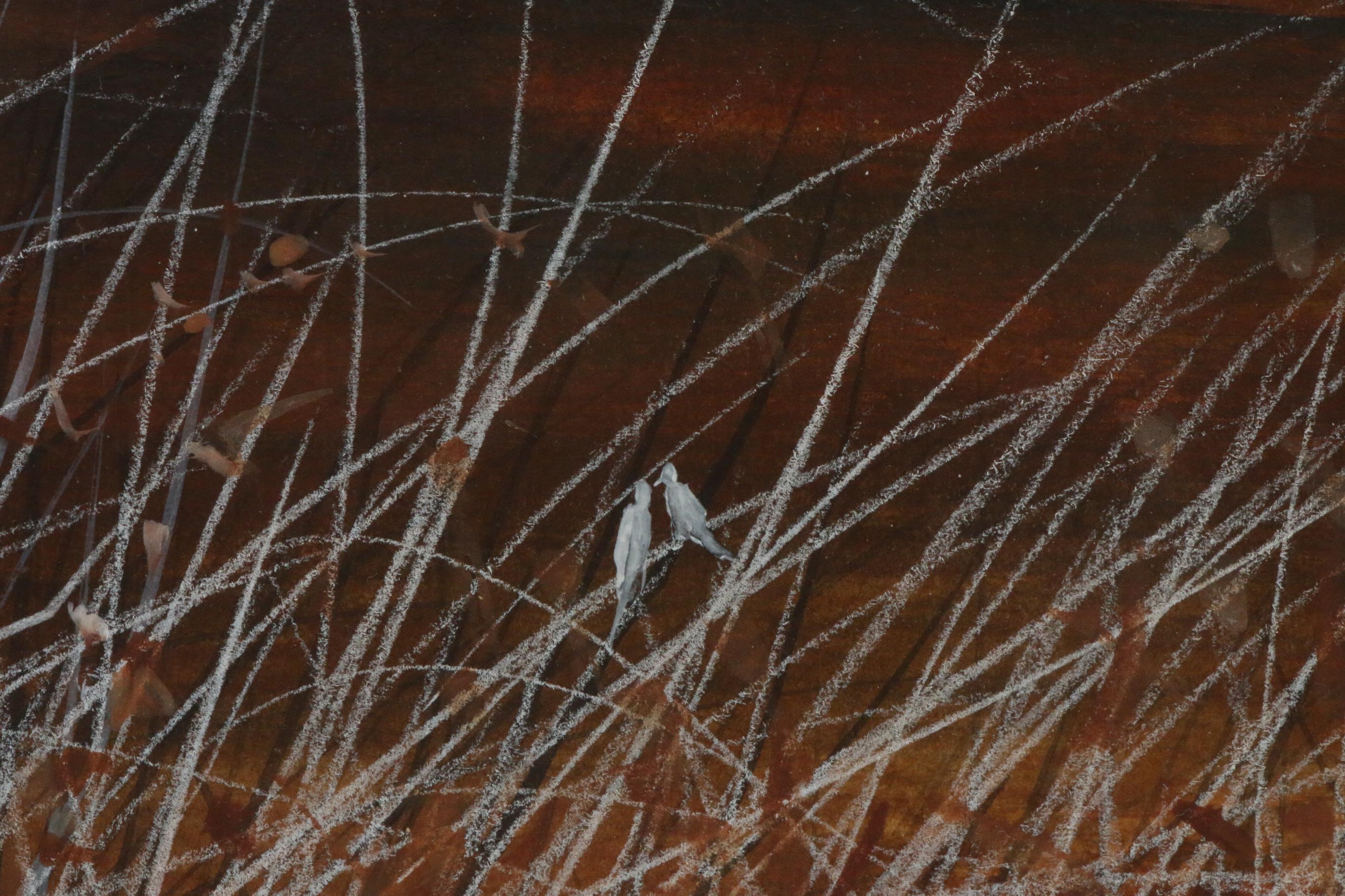 John Tracy II Farm Scene Watercolor Painting