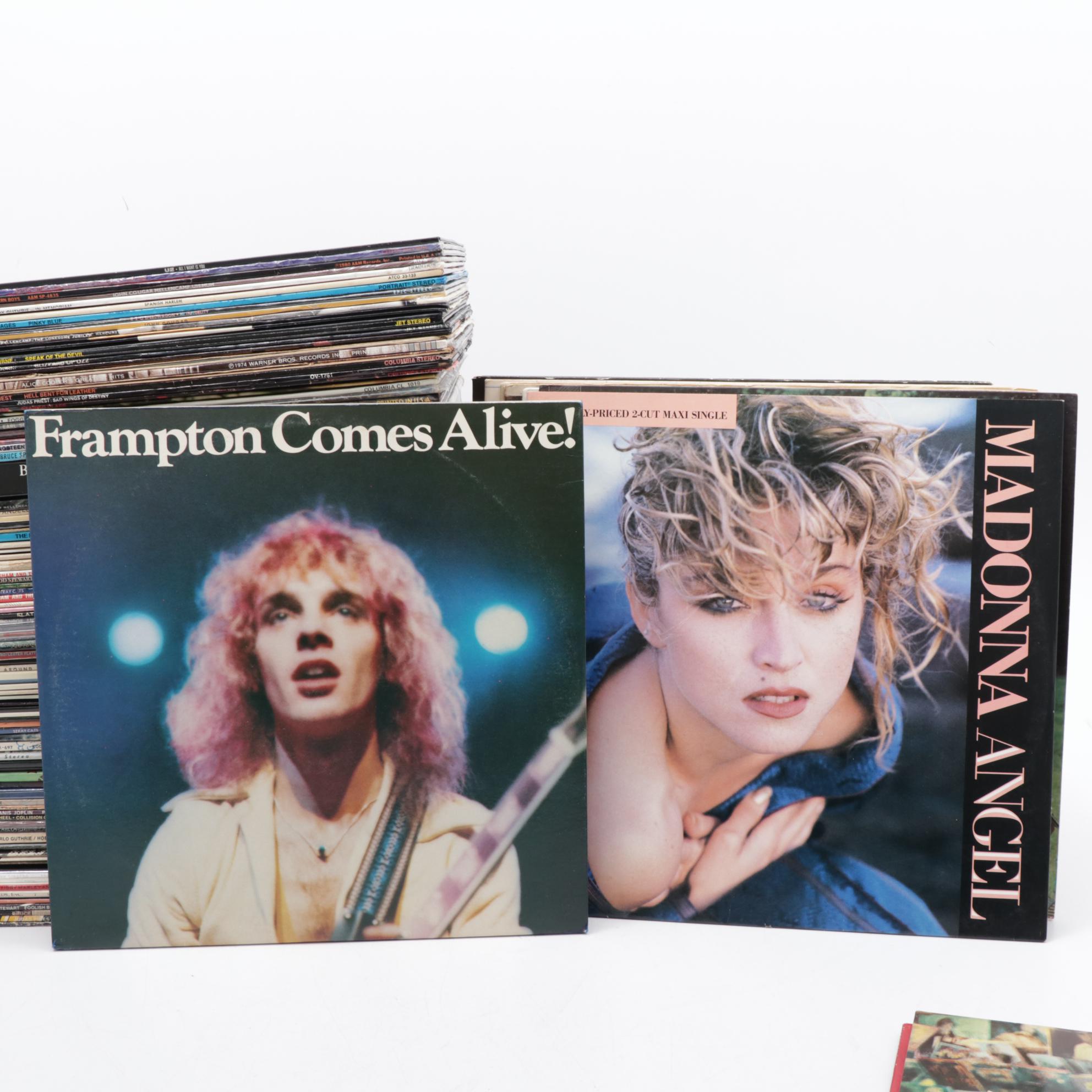 Frank Sinatra, James Brown, The Kinks, Led Zeppelin and Other Vinyl Records