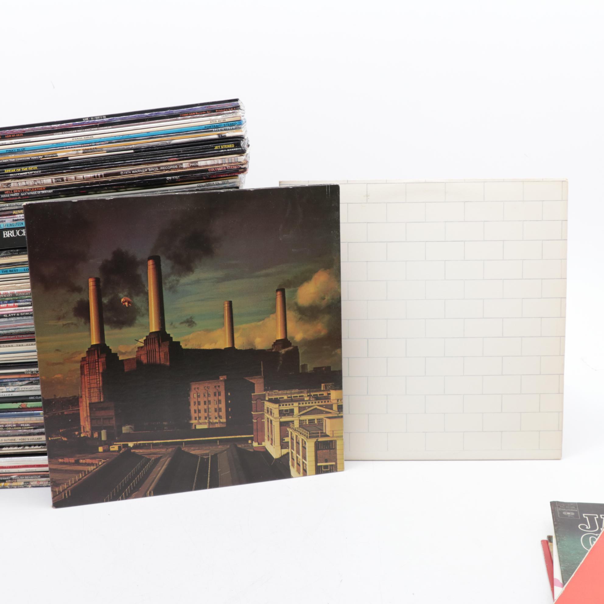 Frank Sinatra, James Brown, The Kinks, Led Zeppelin and Other Vinyl Records